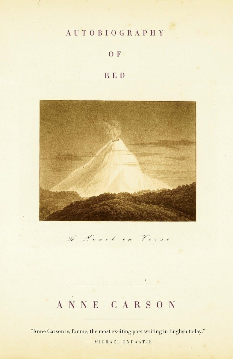 Autobiography of Red A Novel in Verse