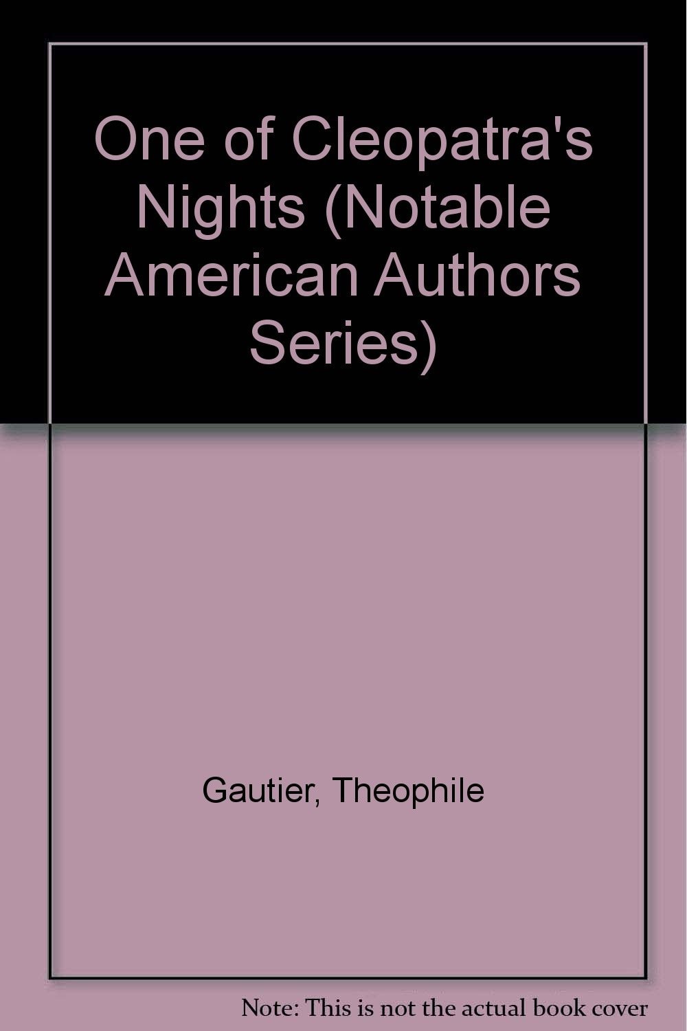 One of Cleopatra's Nights