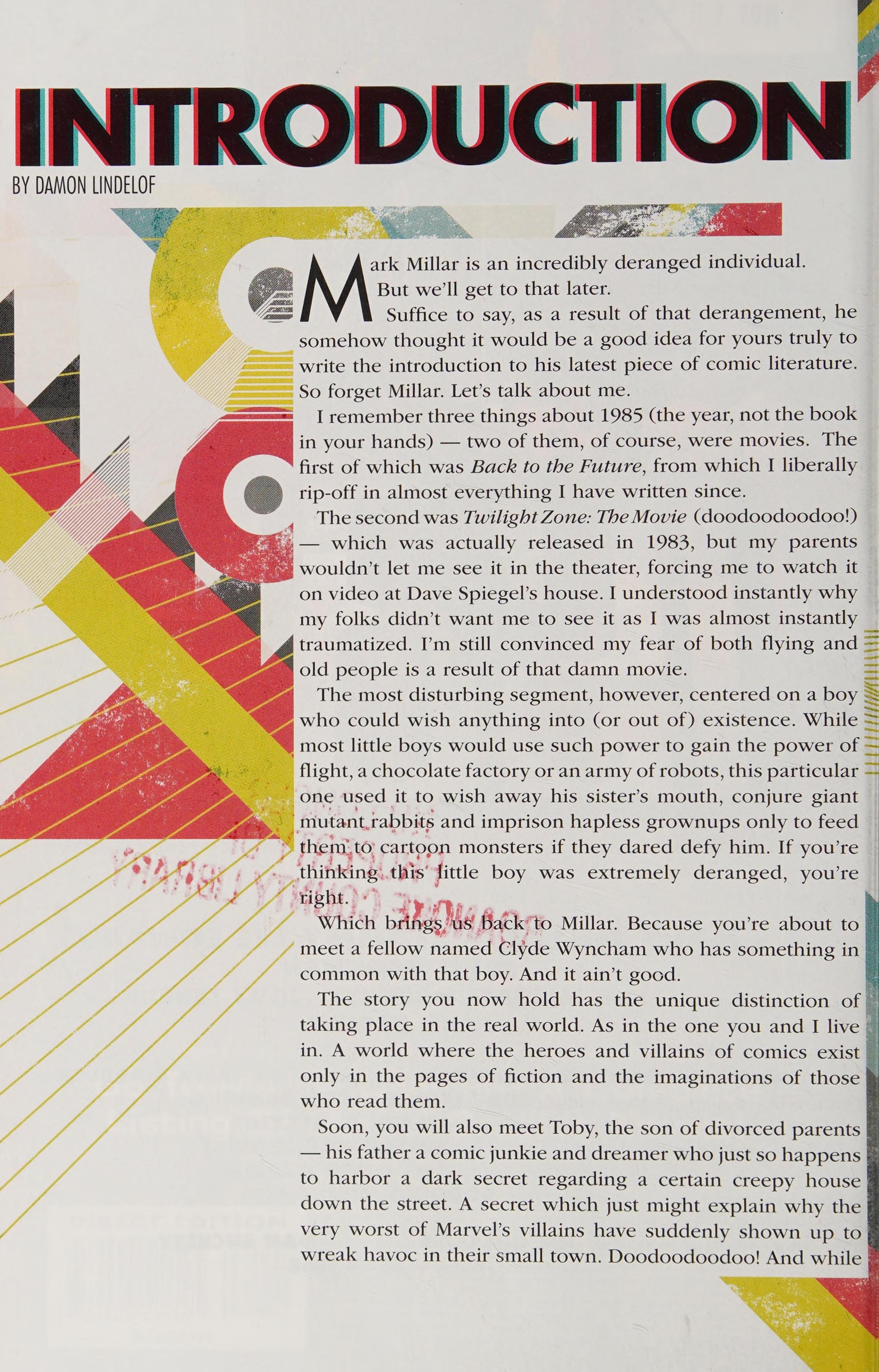 Marvel 1985