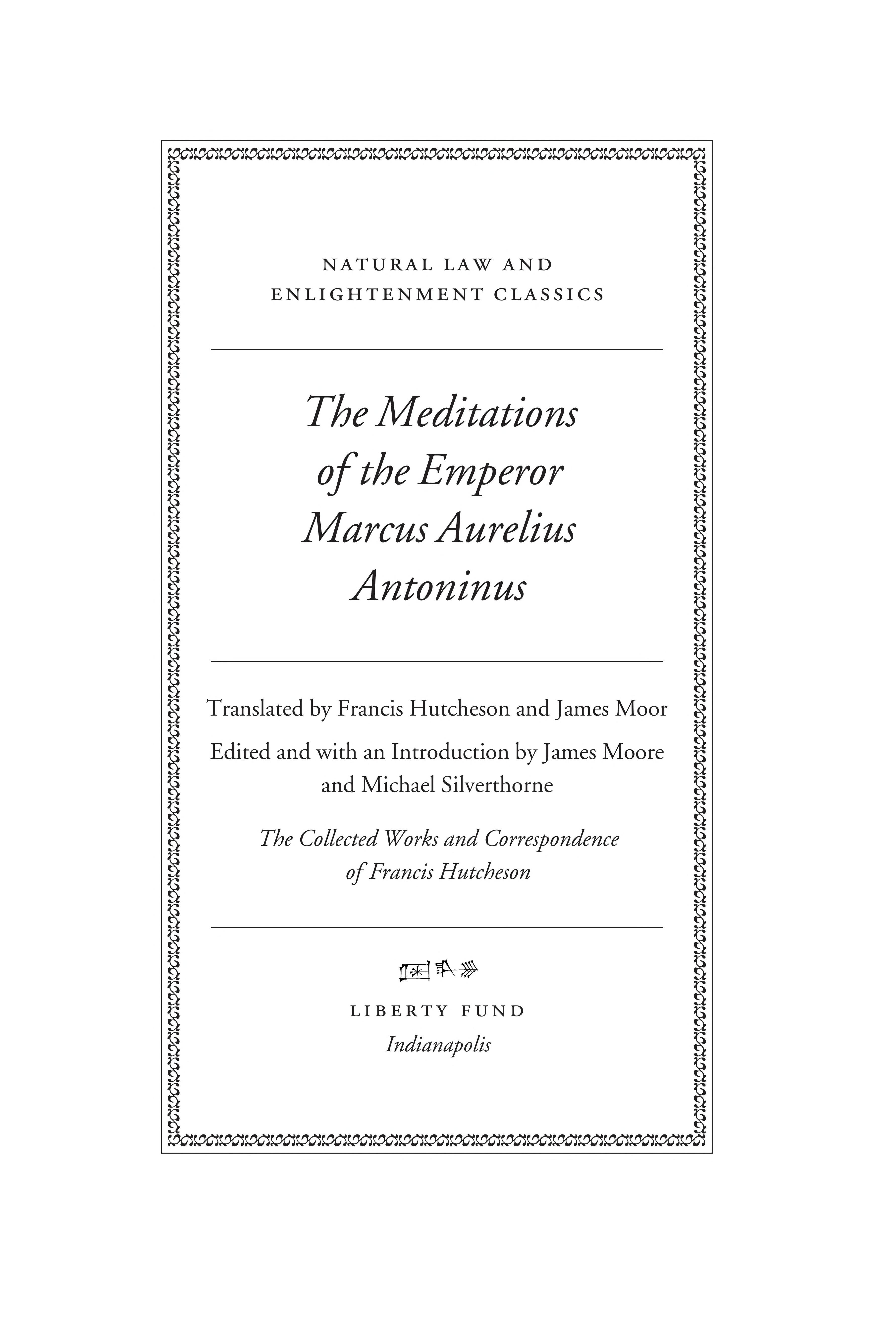 The Meditations of Marcus Ayrekius