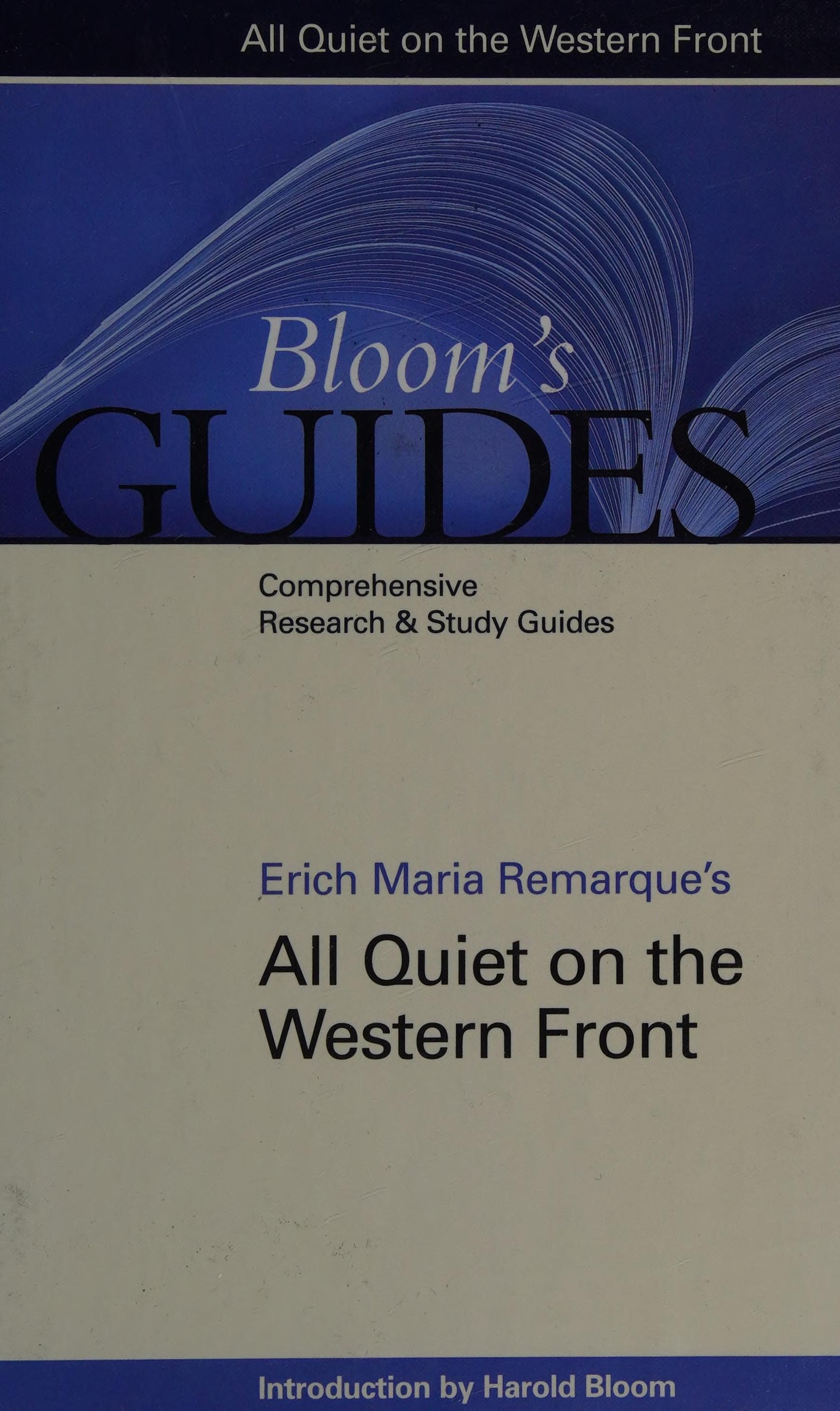 Erich Maria Remarque's All Quiet on the Western Front