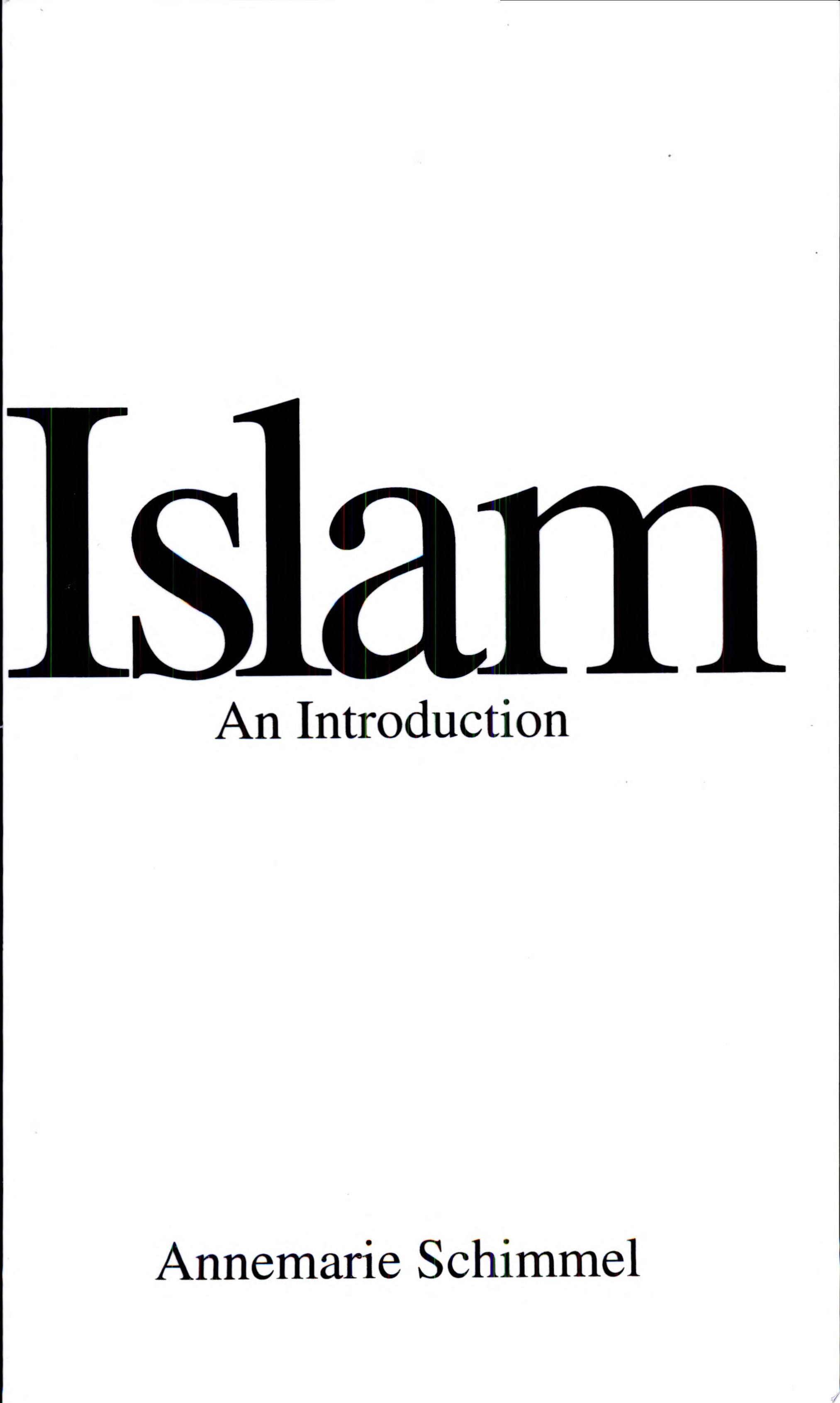 Islam An Introduction