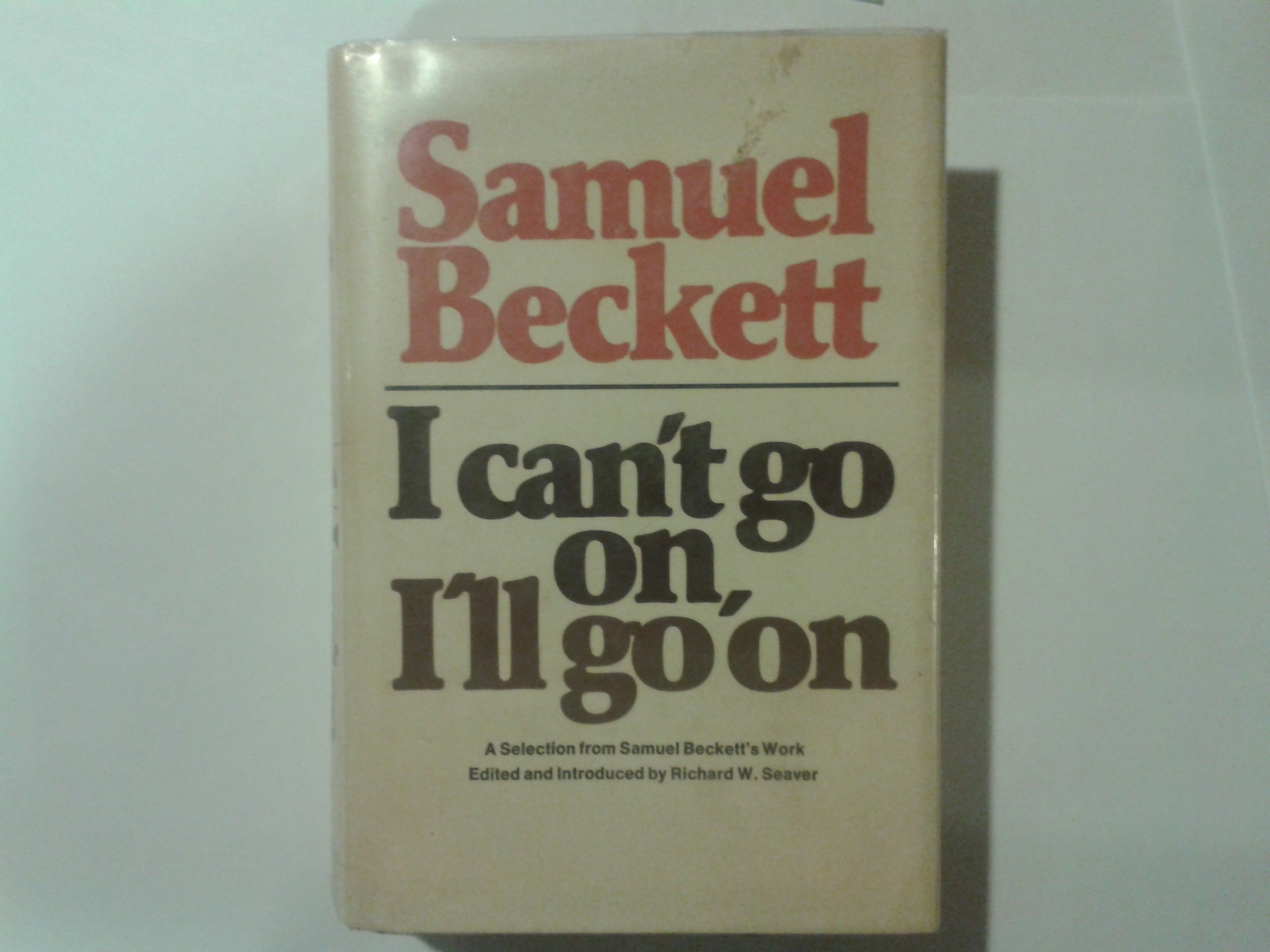 I Can't go on, I'll go on