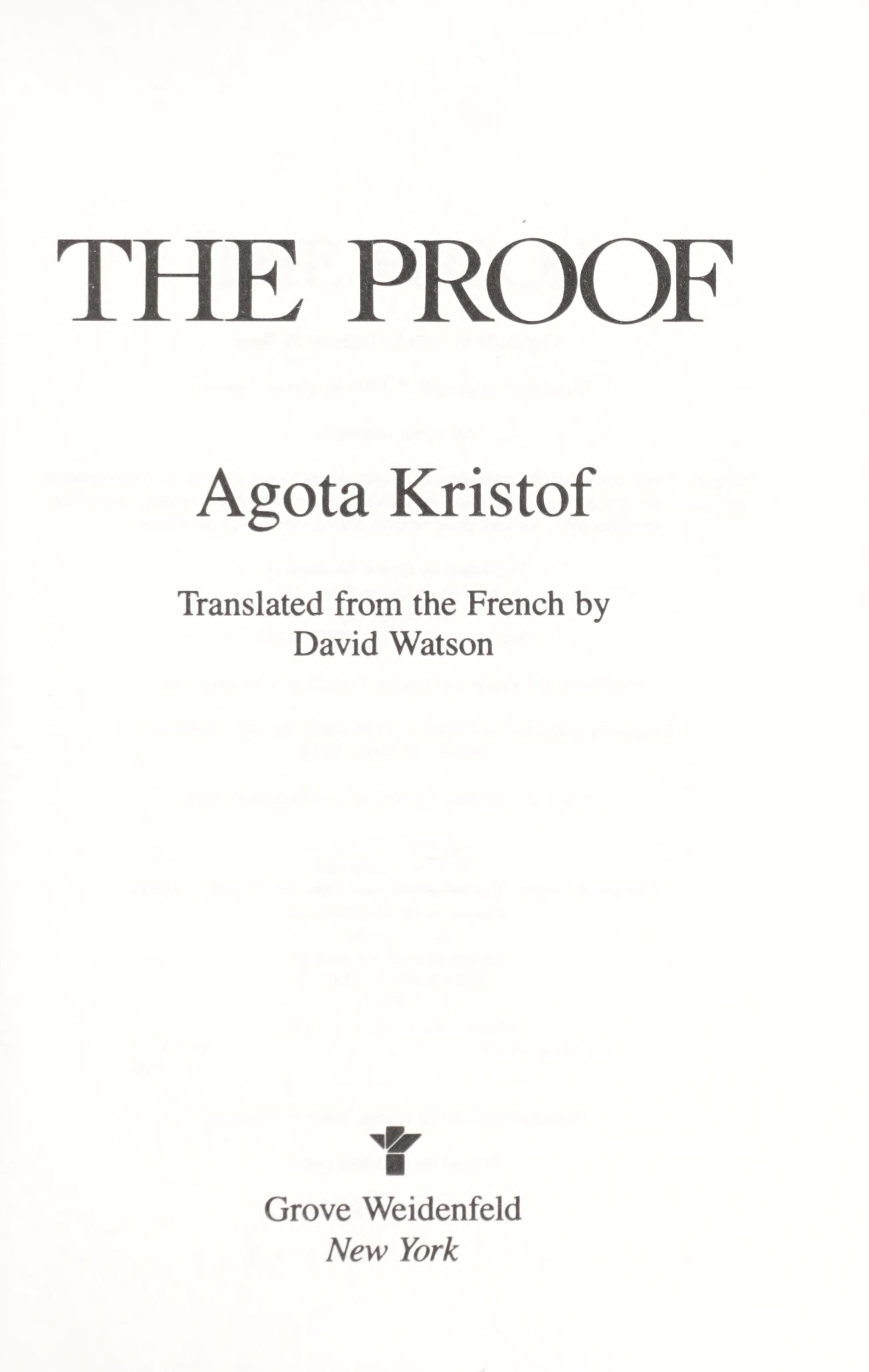 The Proof