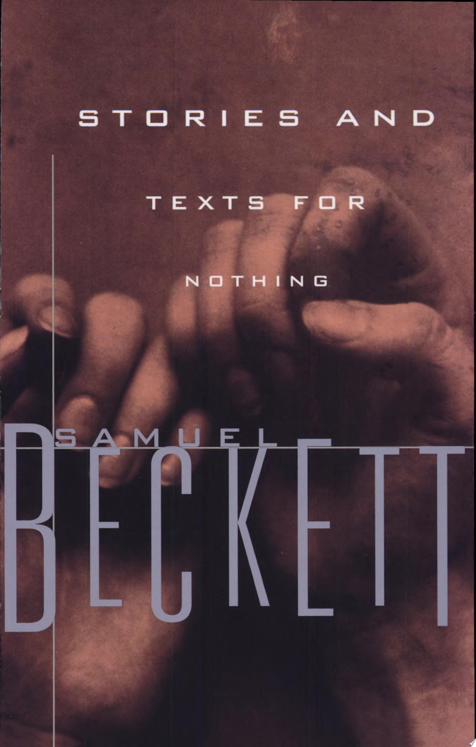 Stories & Texts for Nothing