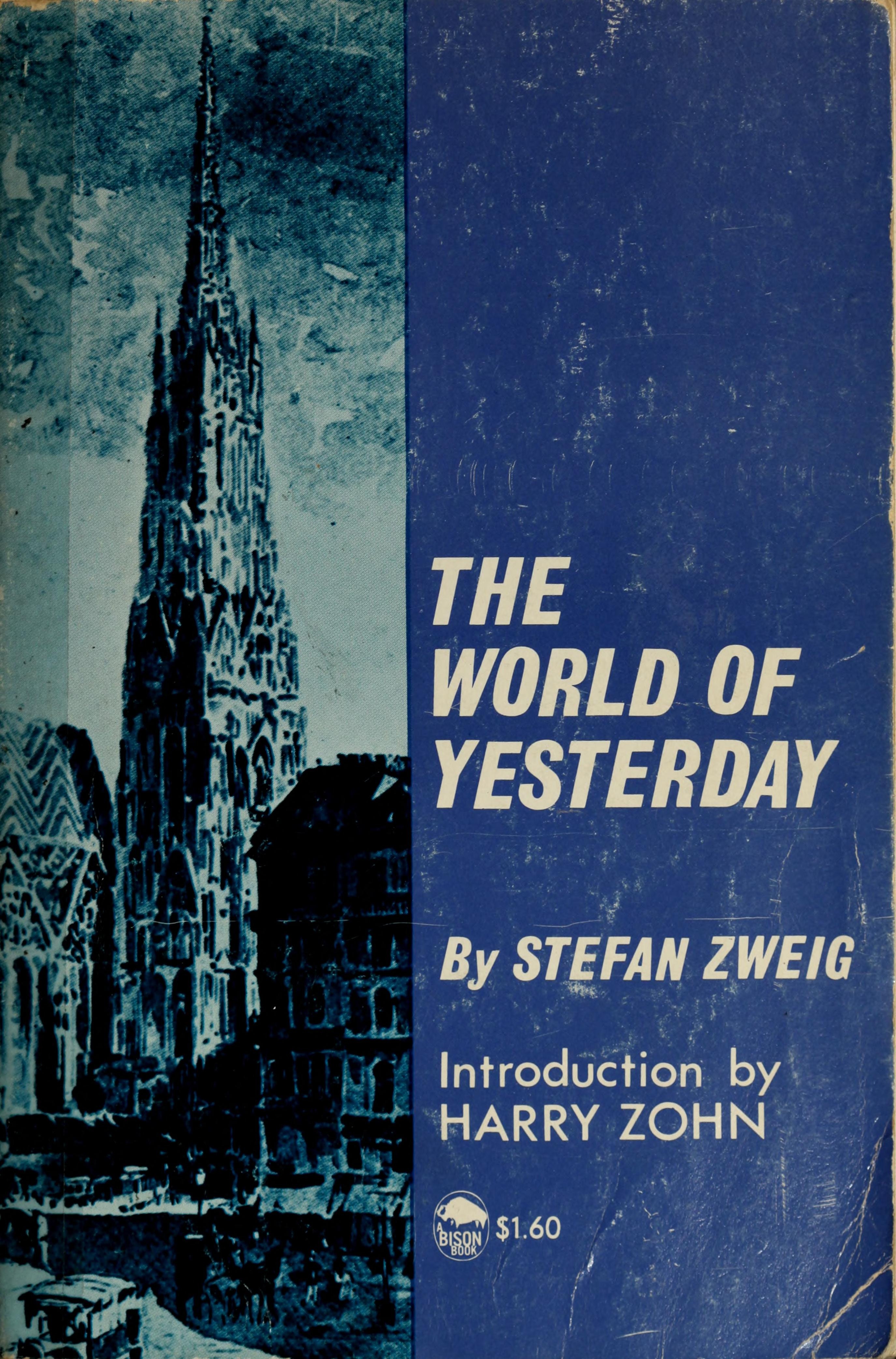 The World of Yesterday An Autobiography