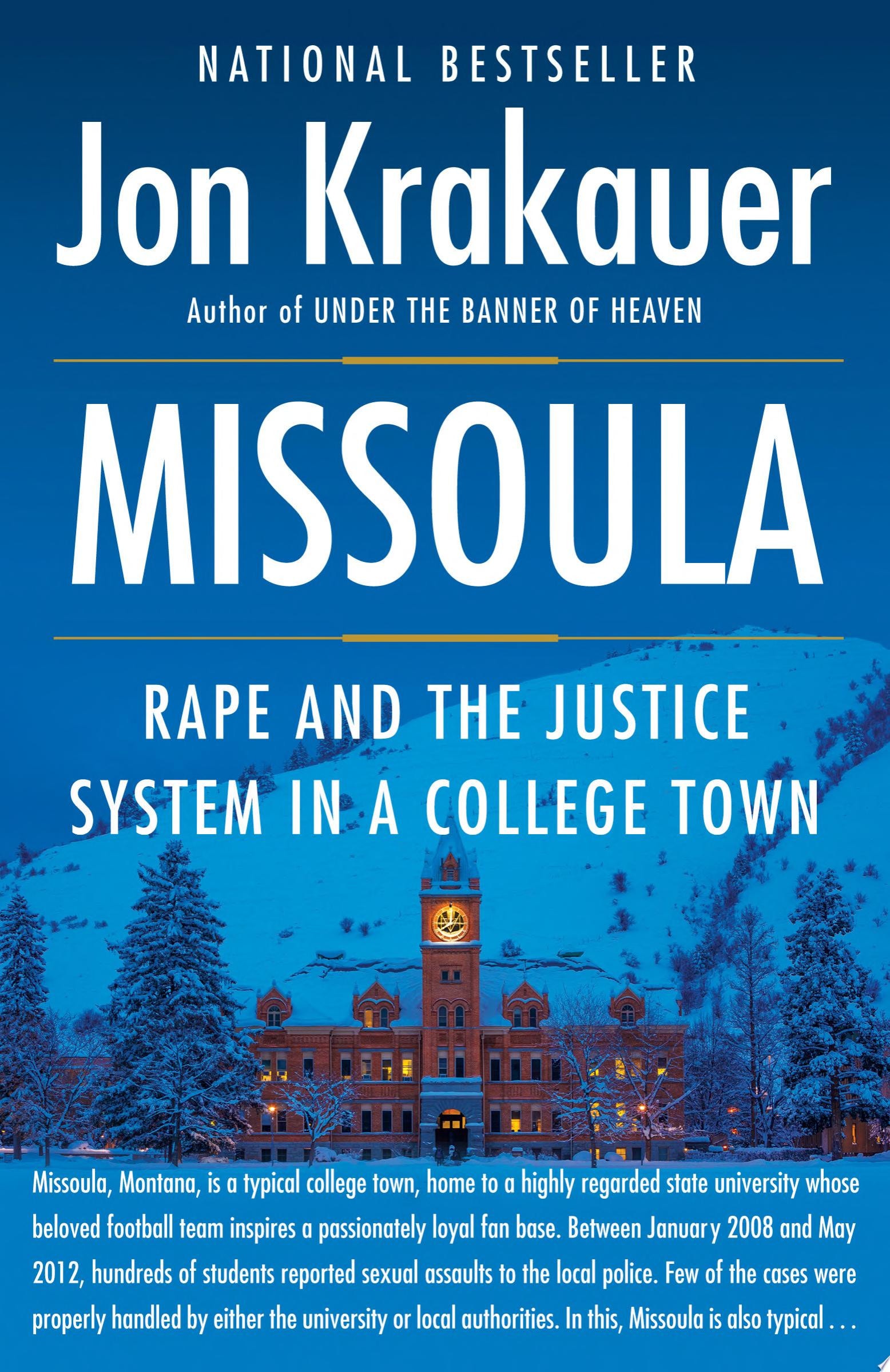 Missoula Rape and the Justice System in a College Town