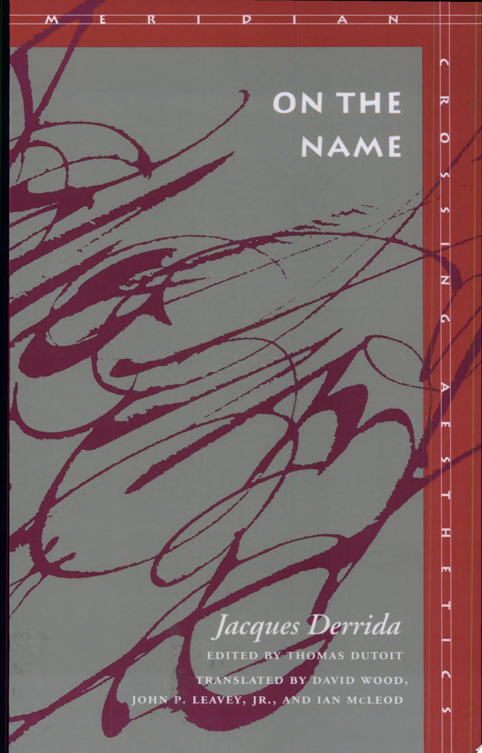 On the Name