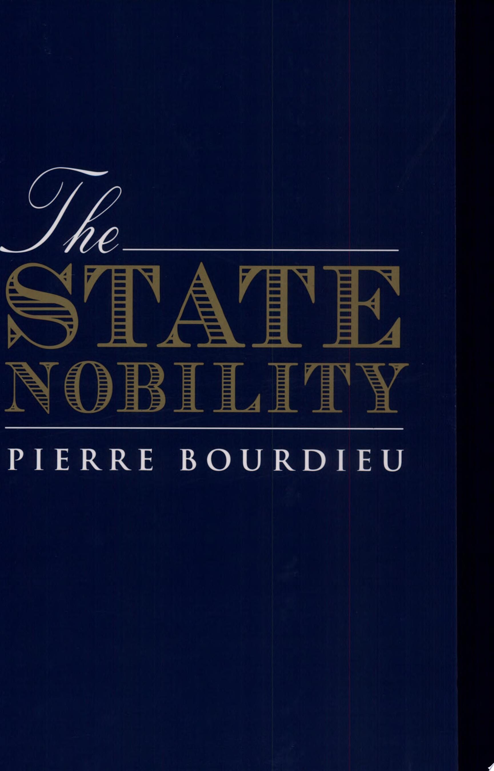 The State Nobility Elite Schools in the Field of Power
