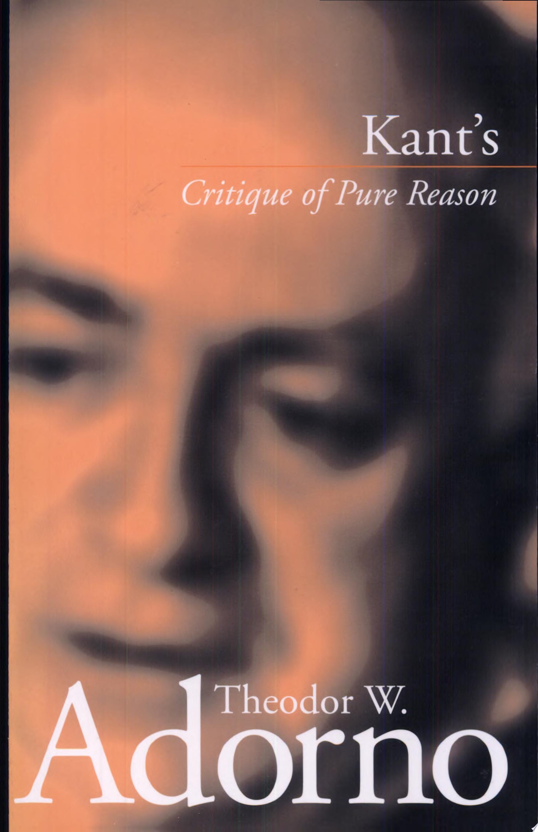 Kant's Critique of Pure Reason