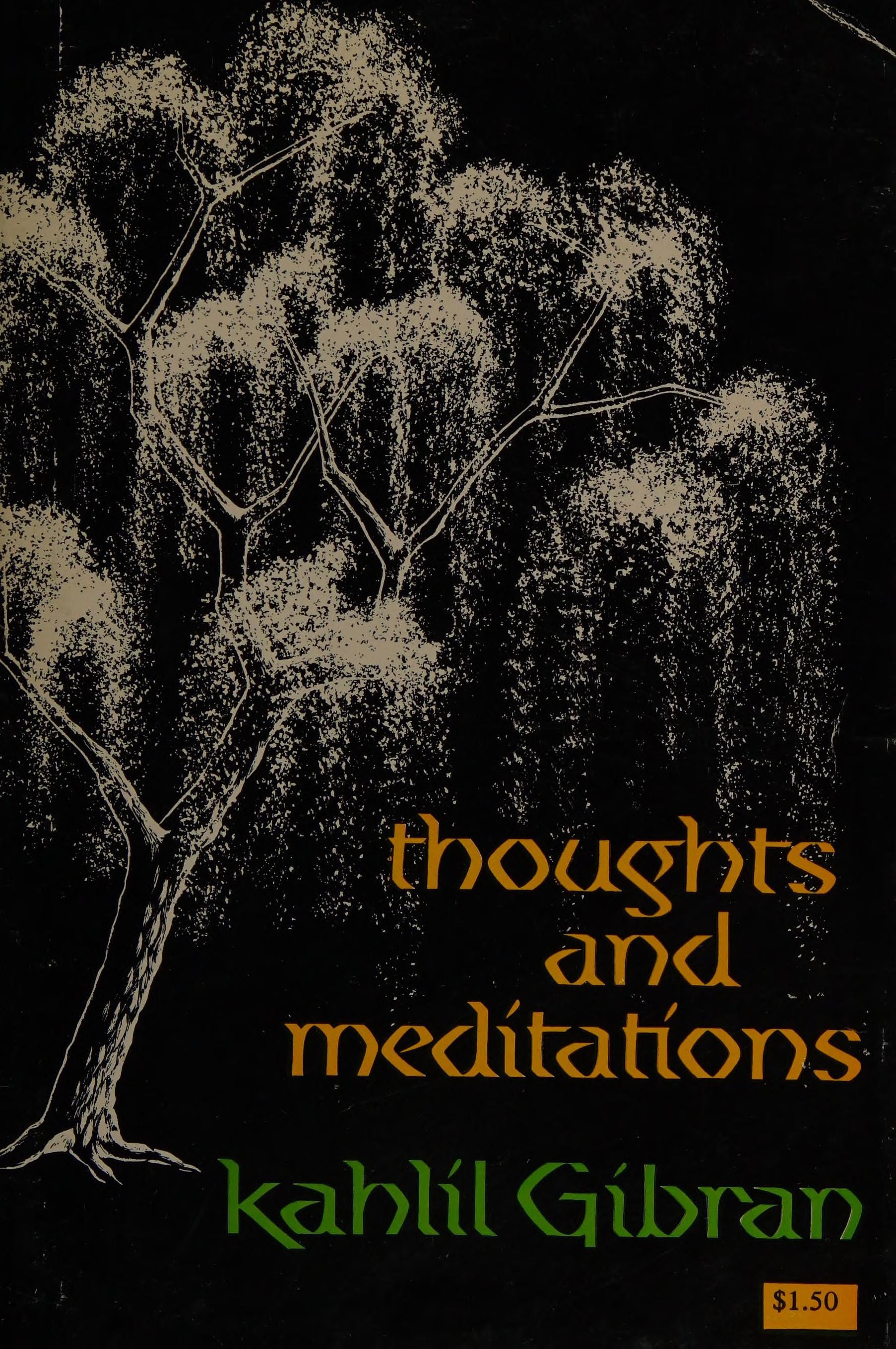 Thoughts and Meditations