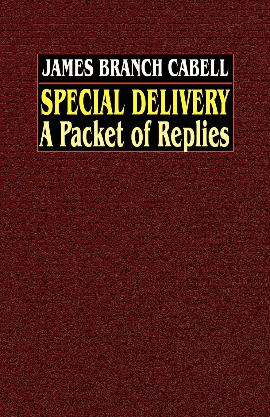 Special Delivery A Packet of Replies