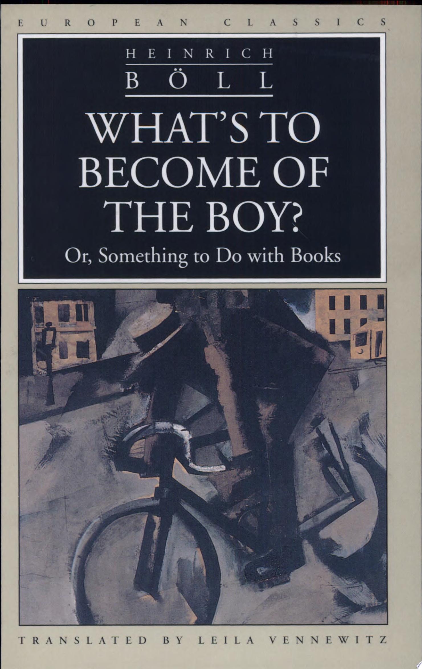 What's to Become of the Boy? Or, Something to Do with Books