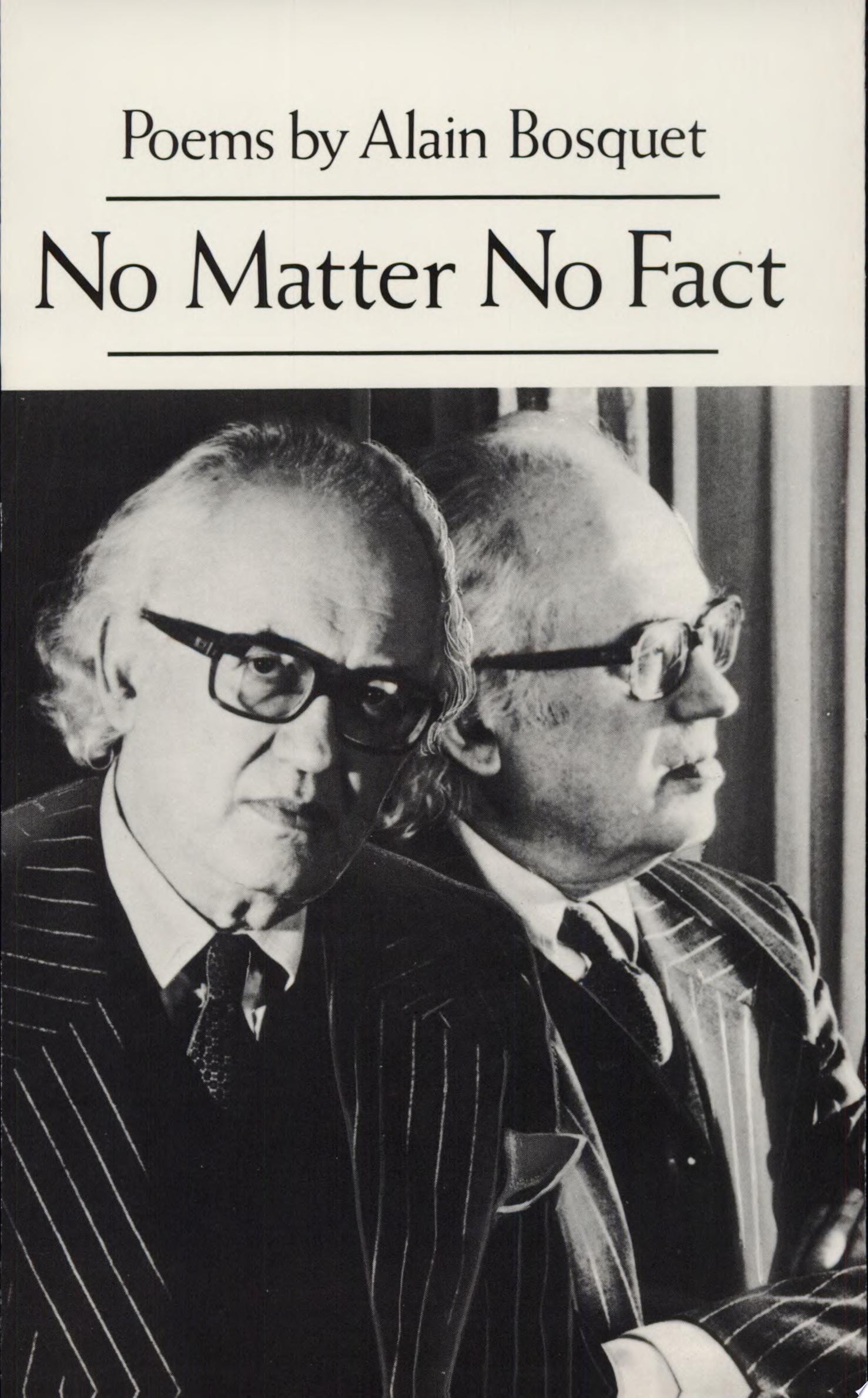 No Matter No Fact Poems