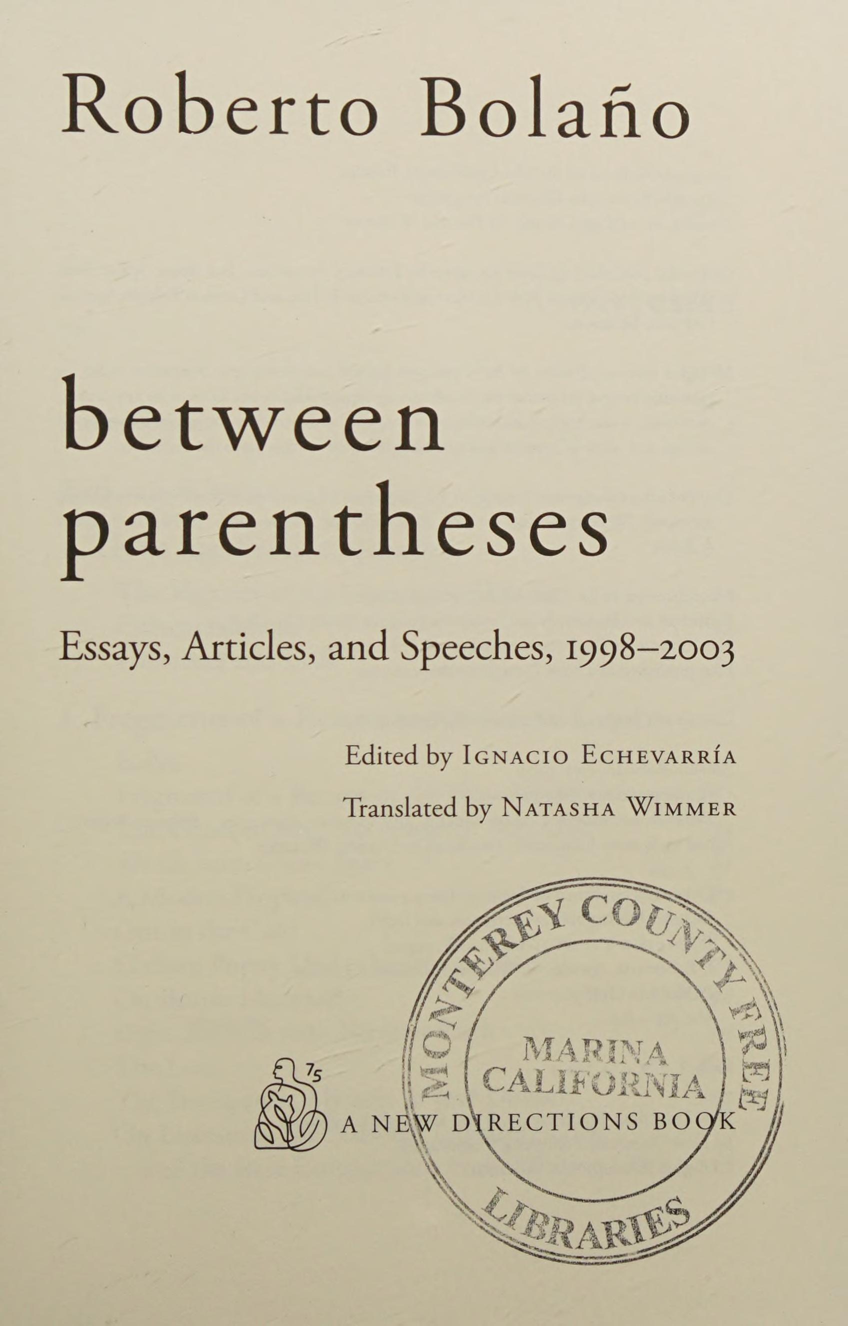 Between Parentheses