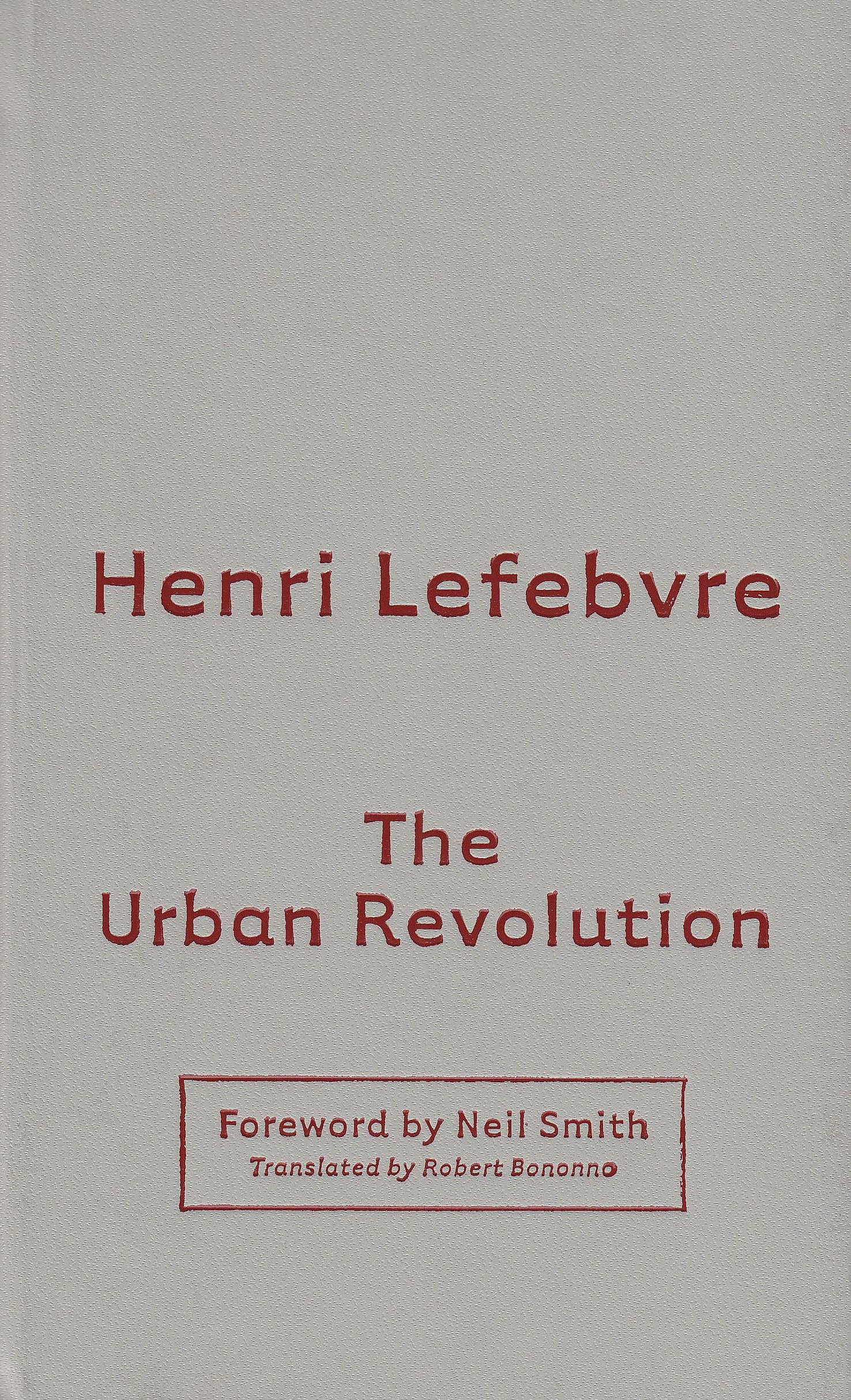 The Urban Revolution