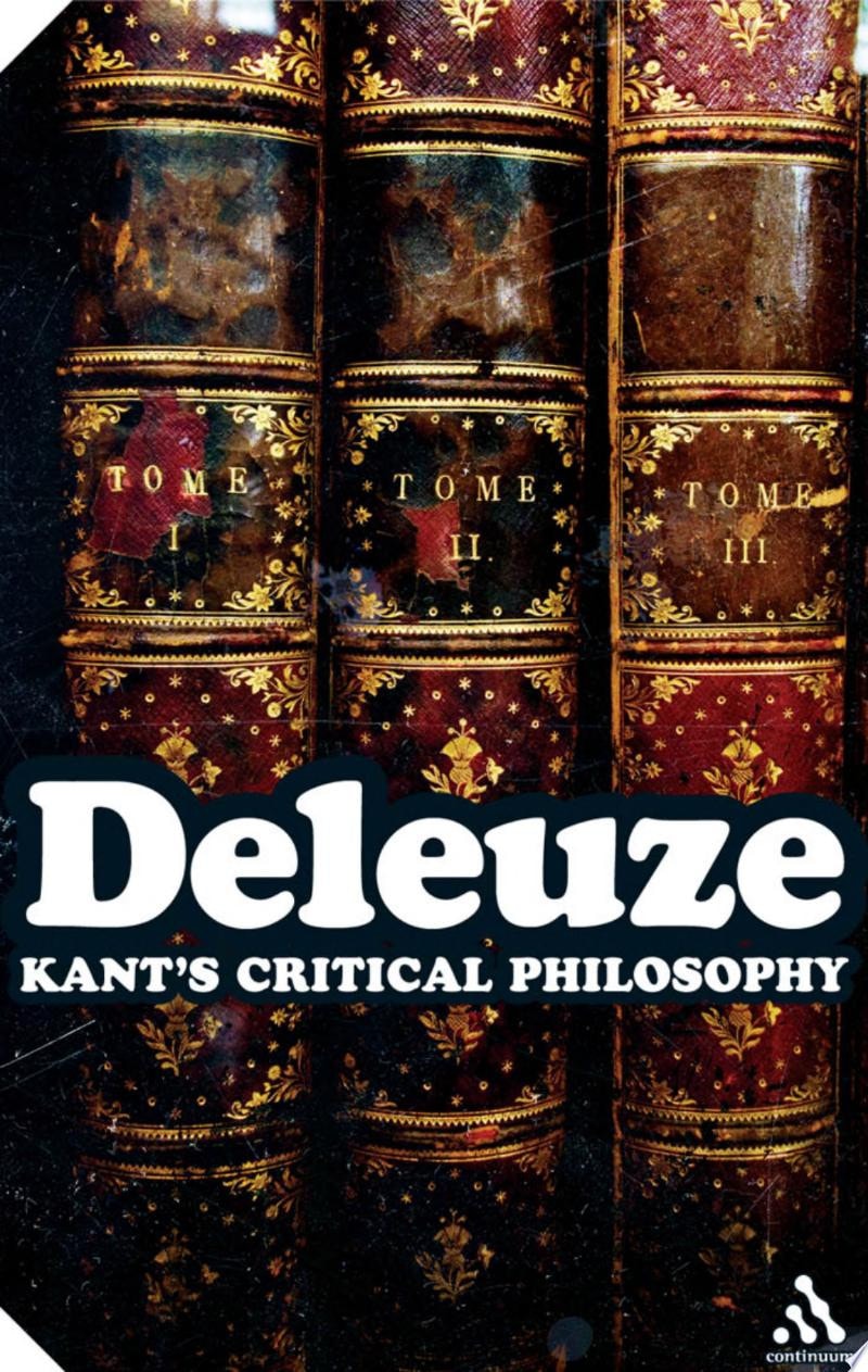 Kant's Critical Philosophy The Doctrine of the Faculties