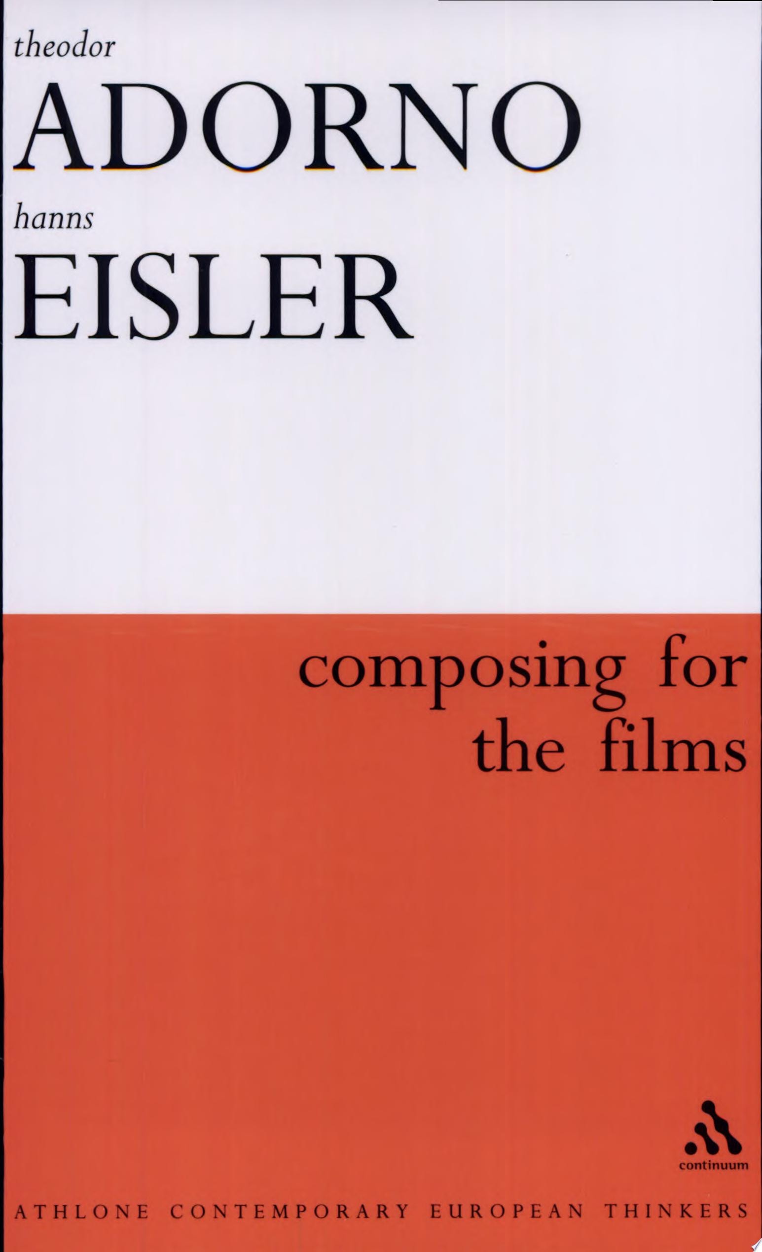 Composing for the Films