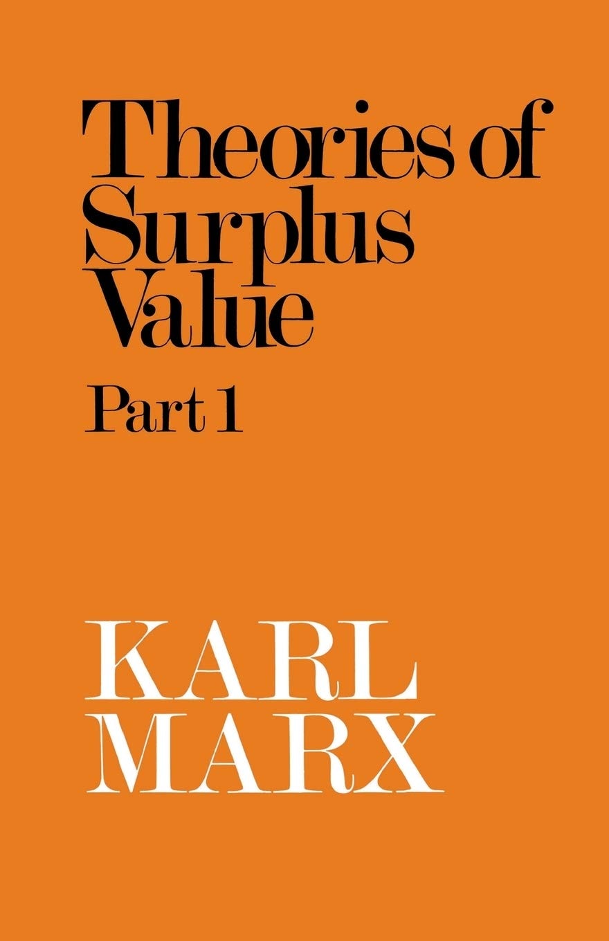 Theories of Surplus Value