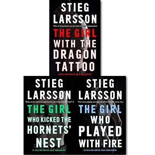 Stieg Larsson Millennium Trilogy Collection 3 Books Set,