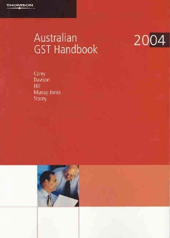 Australian GST Handbook 2004