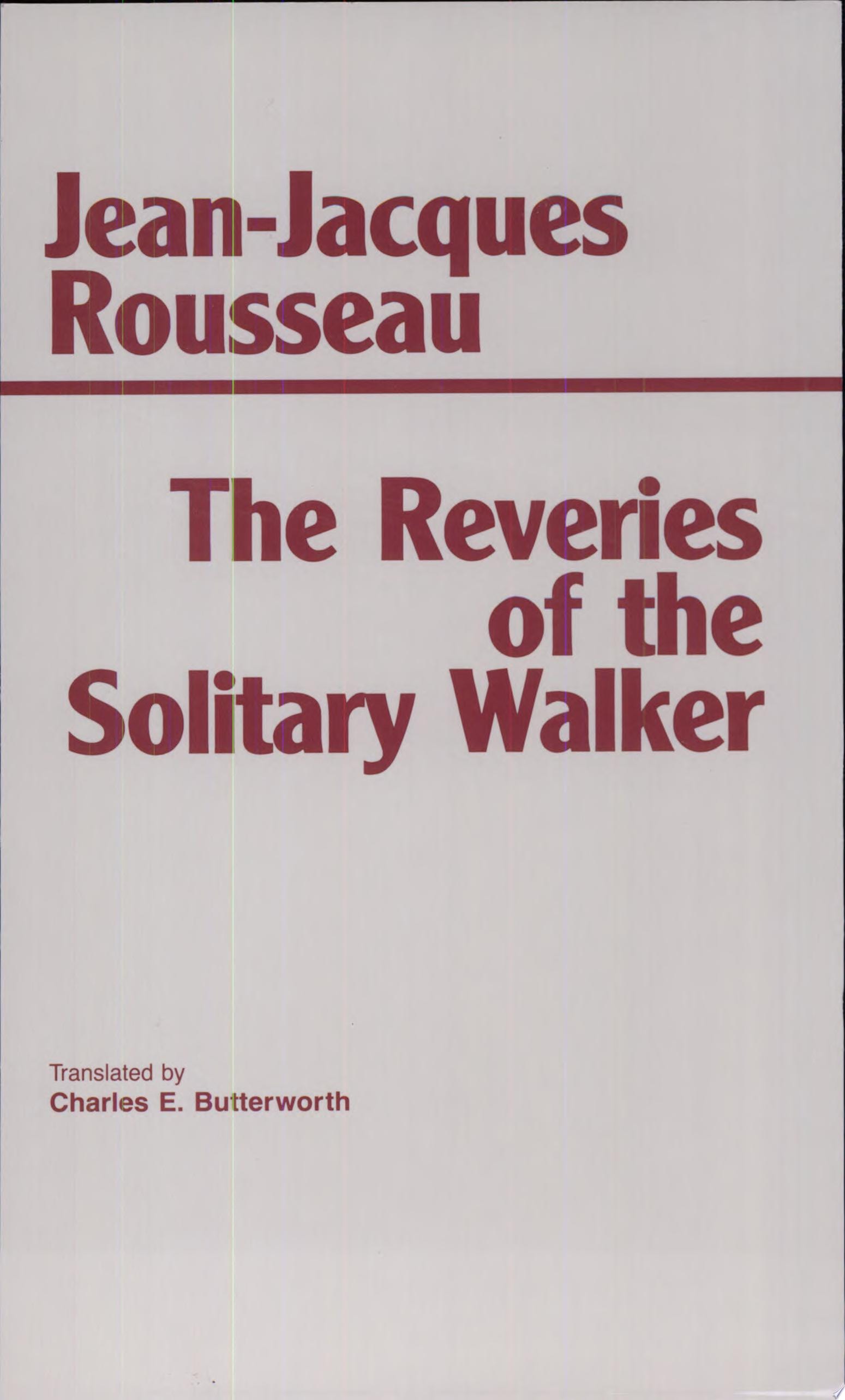 The Reveries of the Solitary Walker
