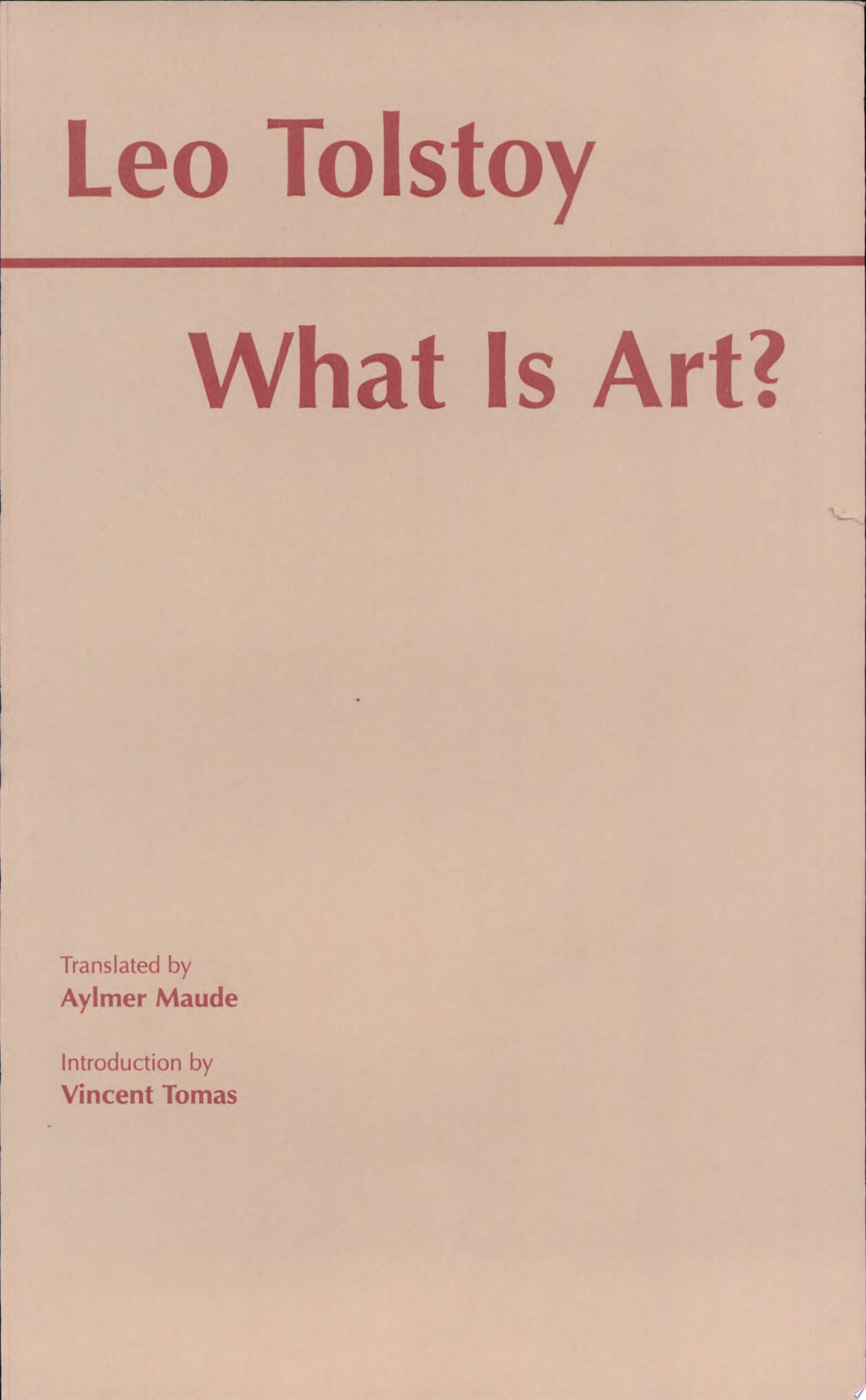 What is Art?