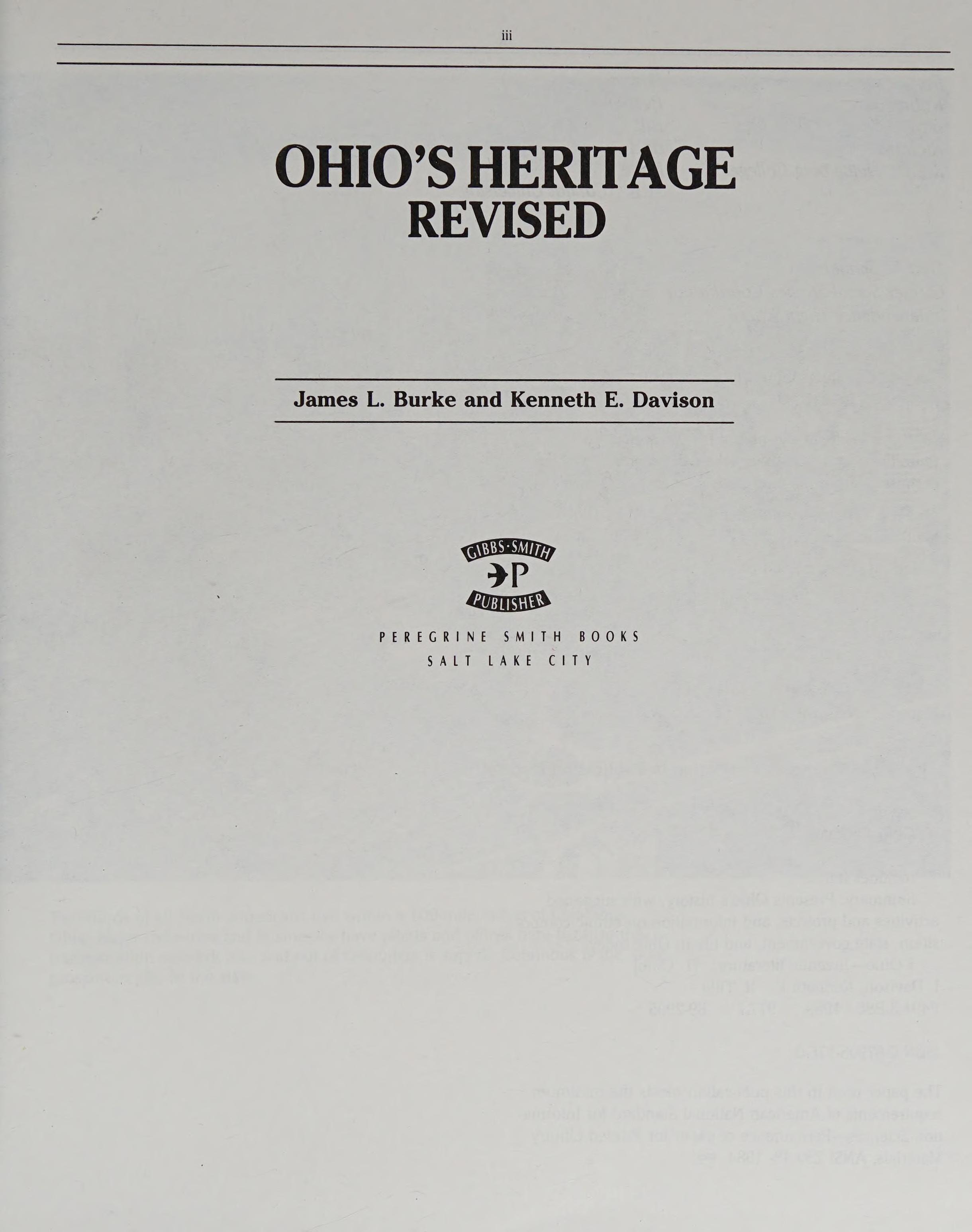 Ohio's Heritage