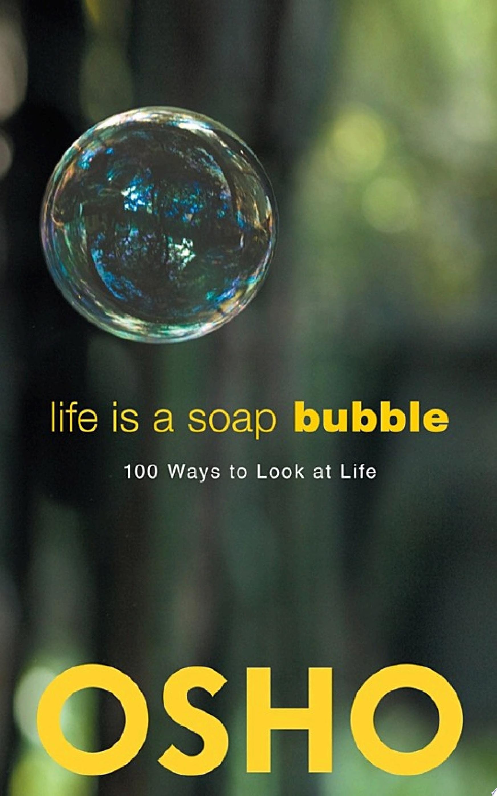 Life Is a Soap Bubble 100 Ways to Look at Life