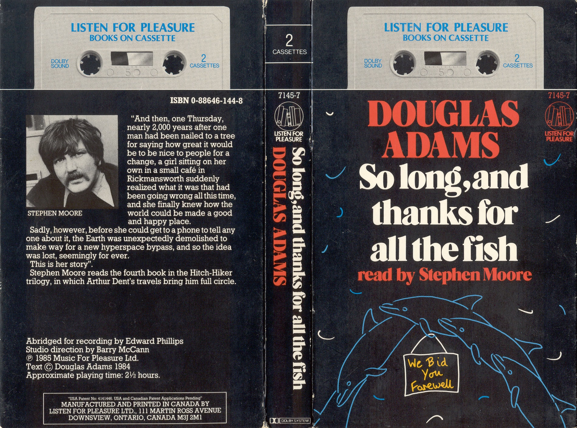So Long and Thanks for the Fish