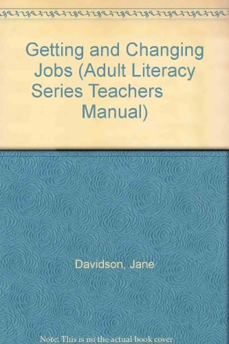 Getting and Changing Jobs