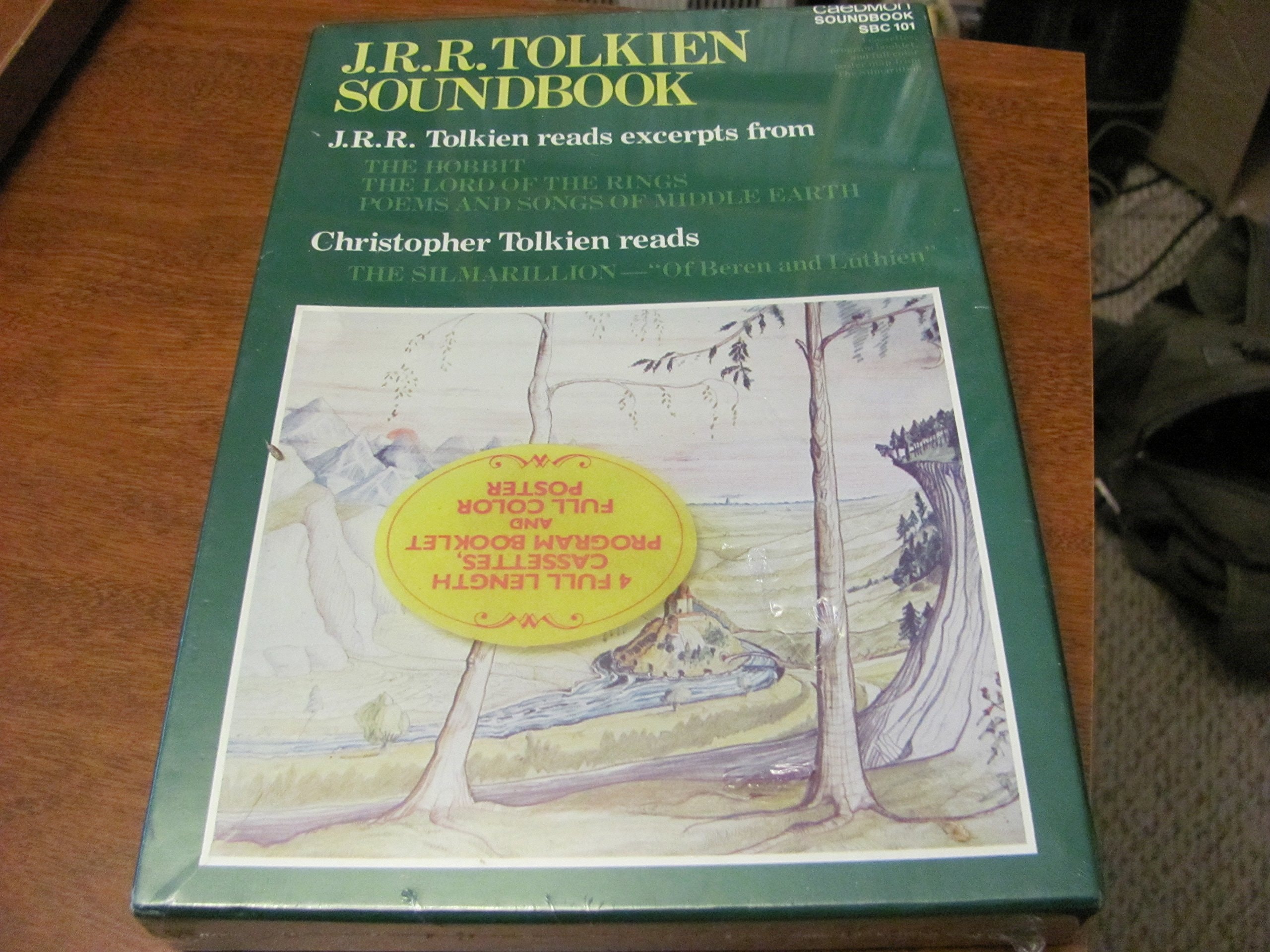 J.R.R. Tolkien Soundbook J. R. R. Tolkien Reads Excerpts From: the Hobbit, the Lord of the Rings, Poems and Songs of Middle Earth; Christopher Tolkien Reads the Silmarillion-- "Of Beren and Luthien"