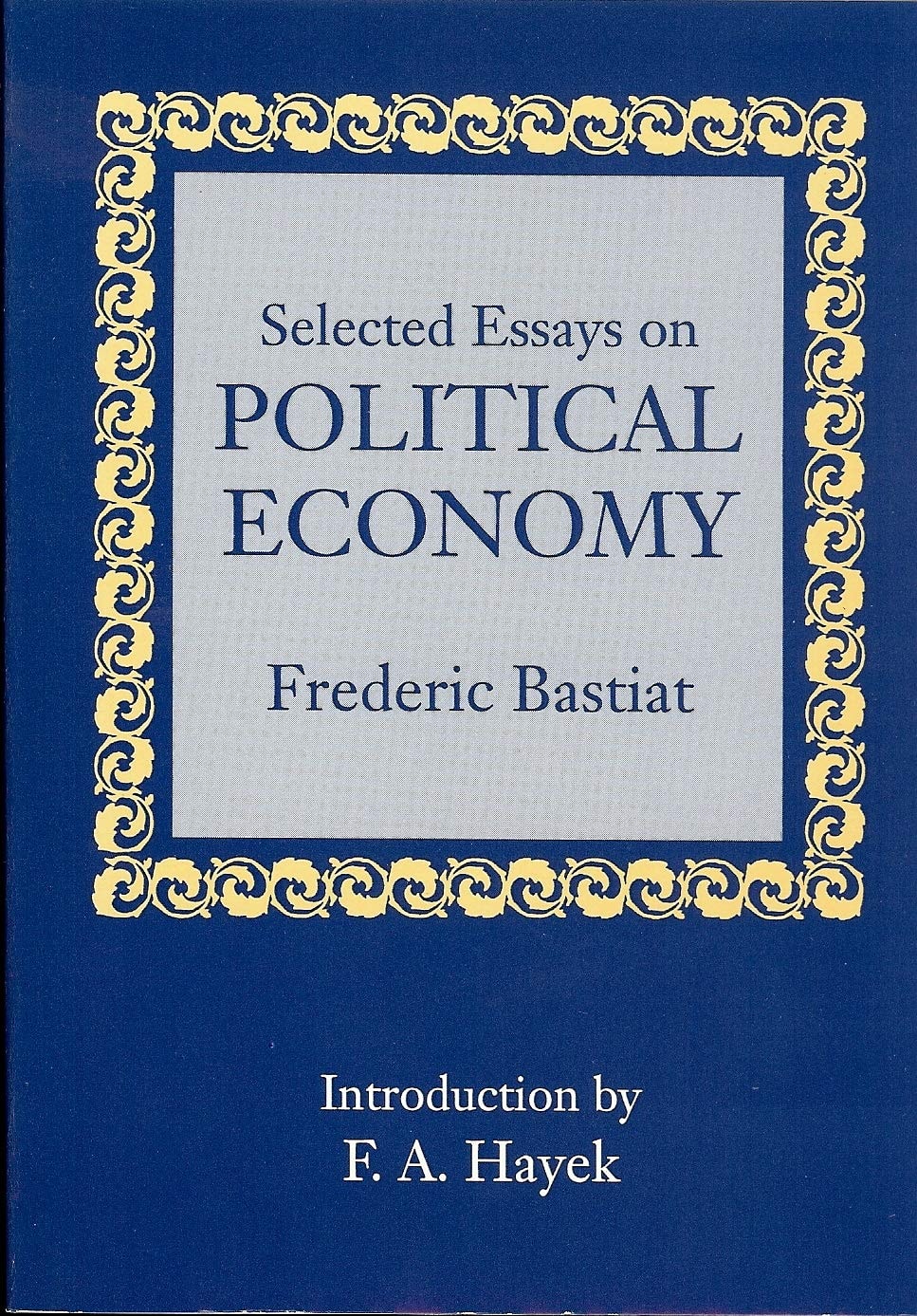 Selected Essay on Political Economy