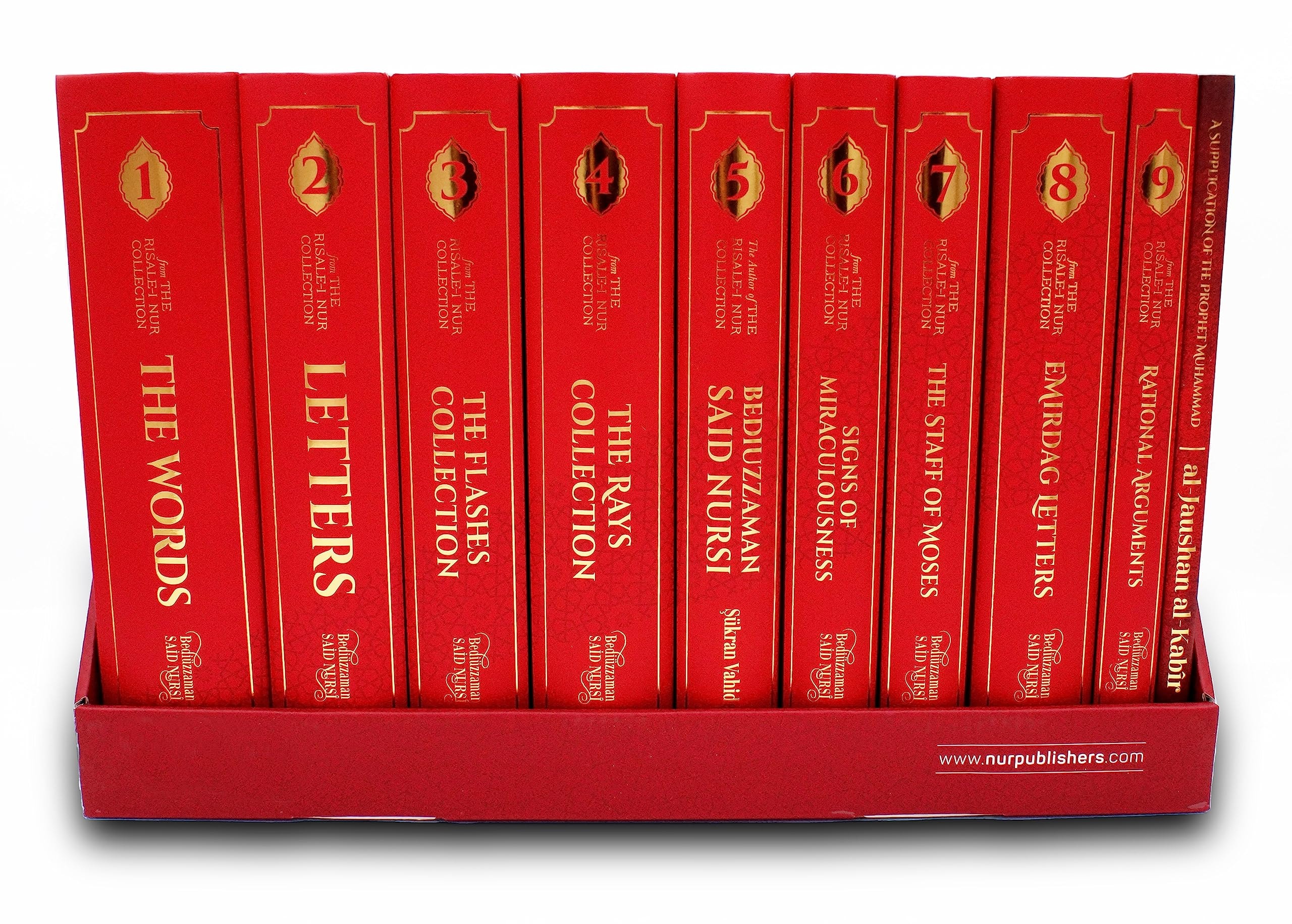 Said Nursi Hardcover 10-book-set from the Risale-i Nur Collection, Translated by Sukran Vahide