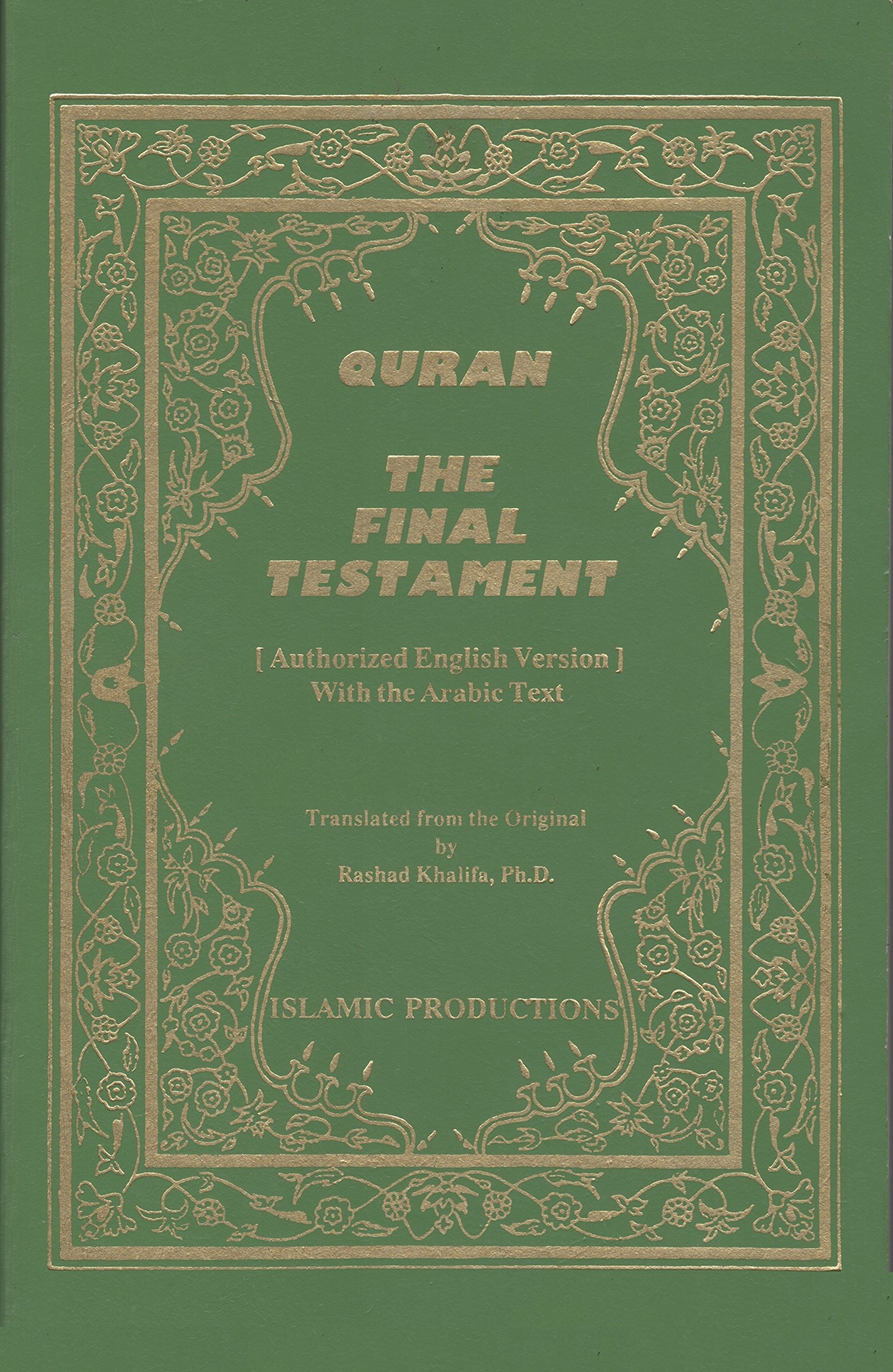 Koranen det sista testamentet : översatt till svenska från den auktoriserade engelska versionen : med arabisk text