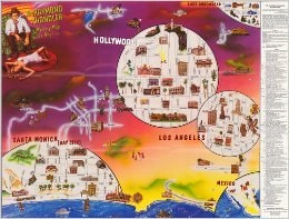The Raymond Chandler Mystery Map of Los Angeles