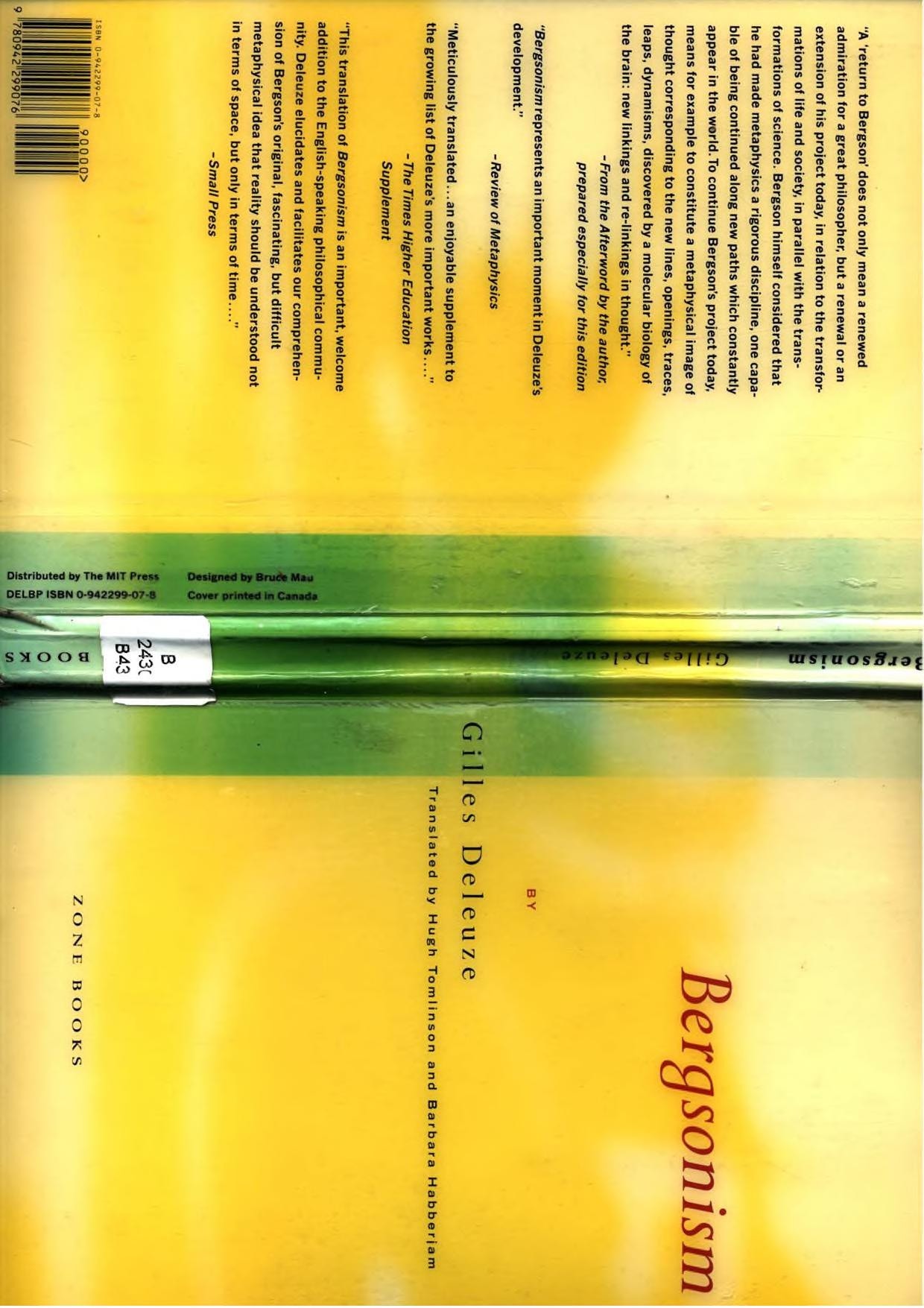 Bergsonism