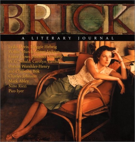 Brick 69 A Literary Journal