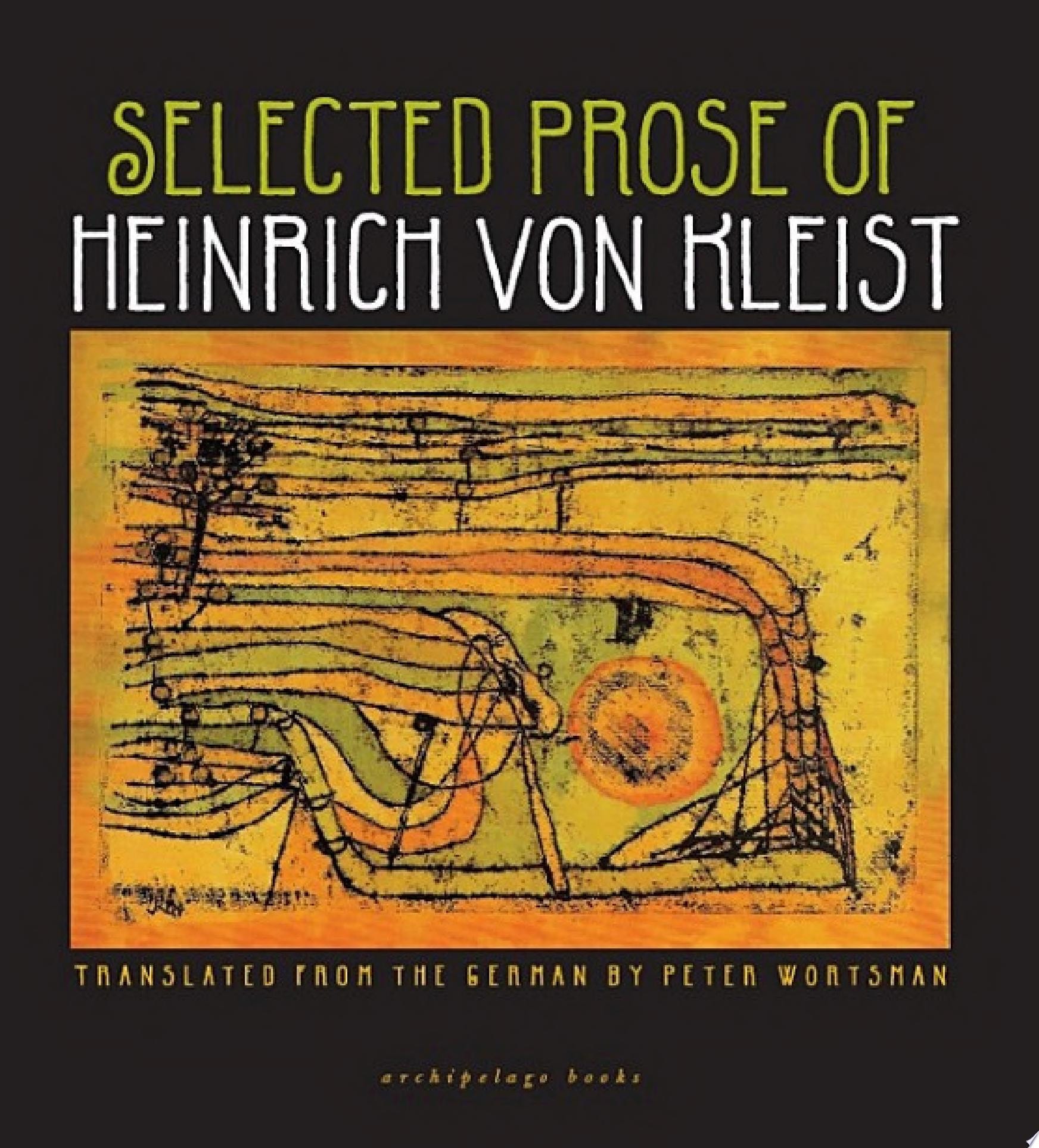 Selected Prose of Heinrich von Kleist