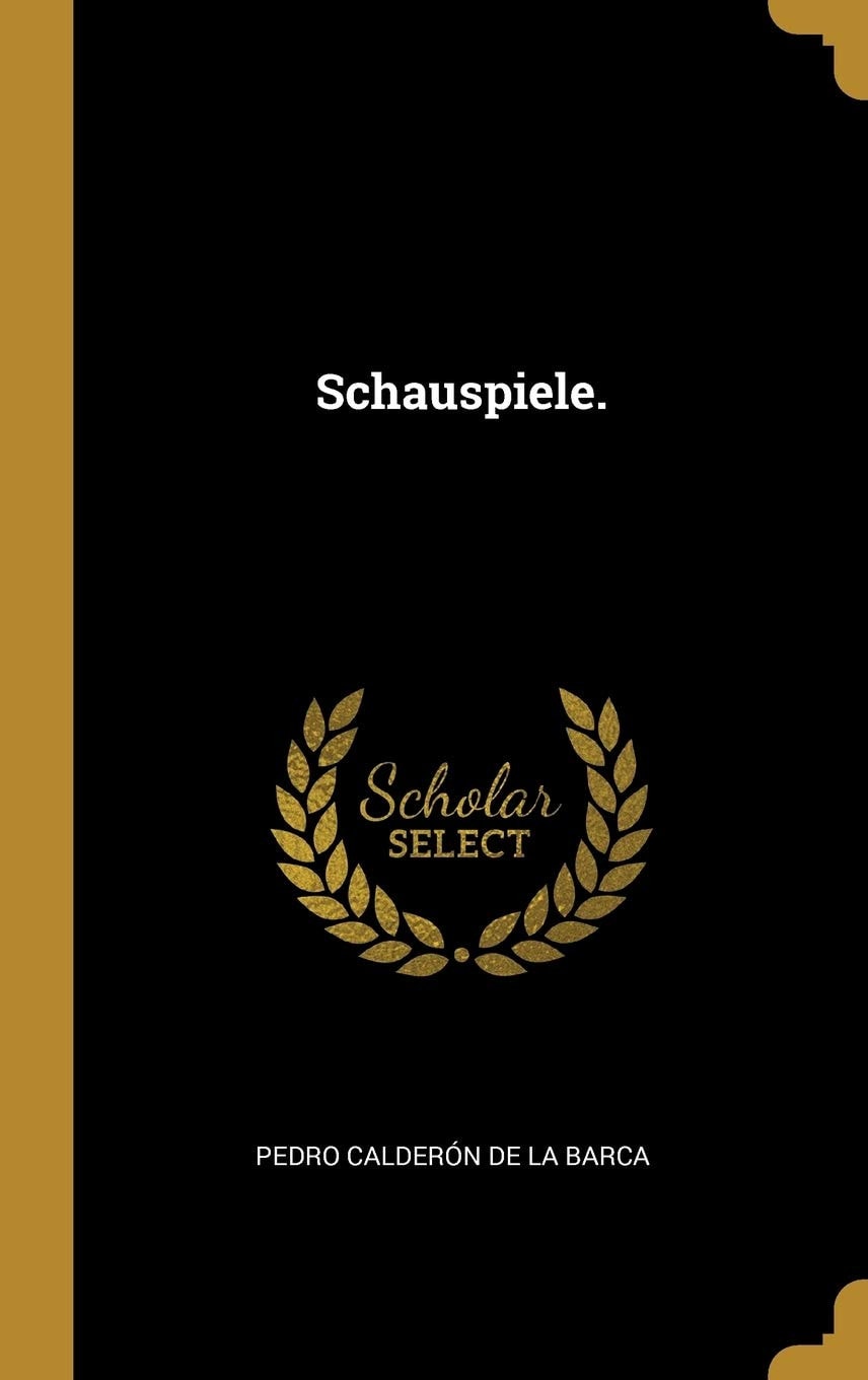 Schauspiele, Volume 1