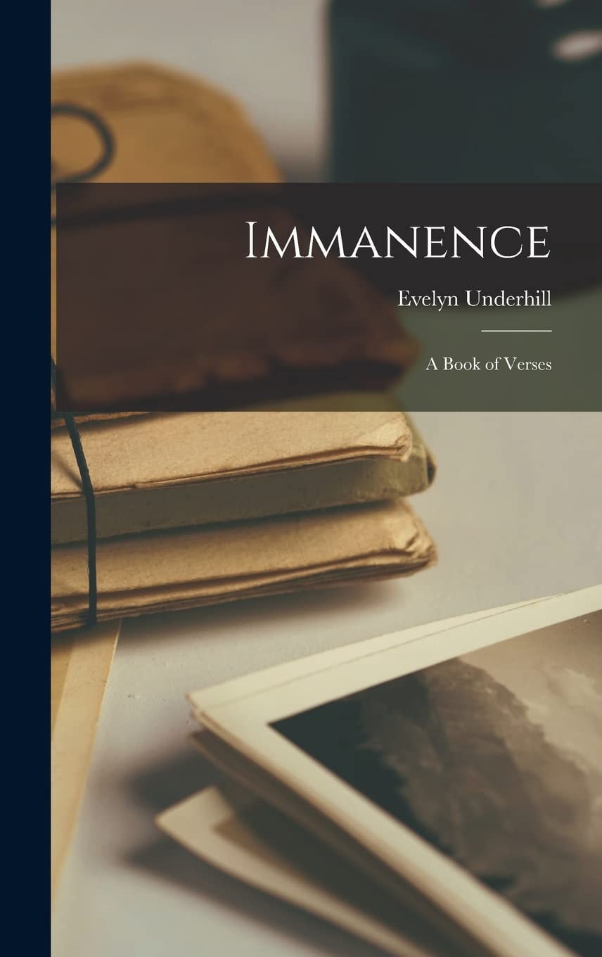 Immanence A Book of Verses