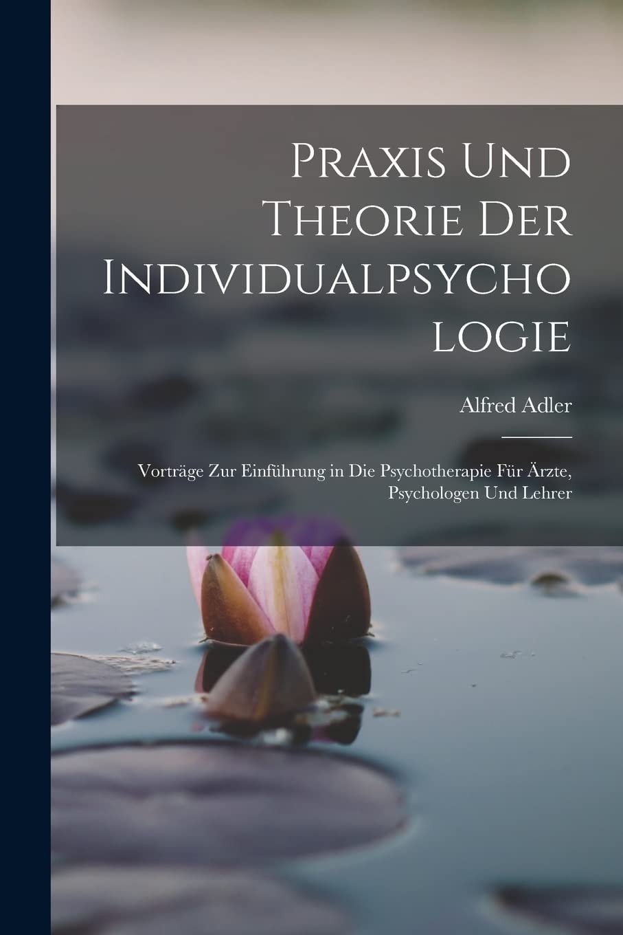 Praxis Und Theorie Der Individualpsychologie Vorträge Zur Einführung in Die Psychotherapie Für Ärzte, Psychologen Und Lehrer