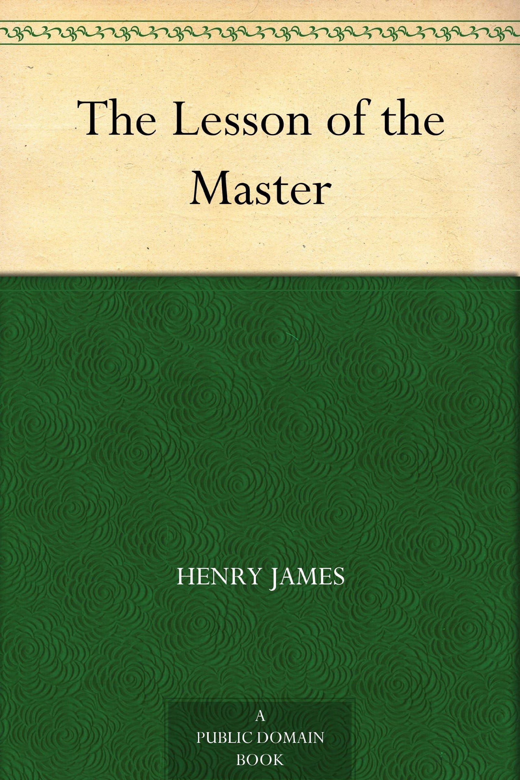 The Lesson of the Master