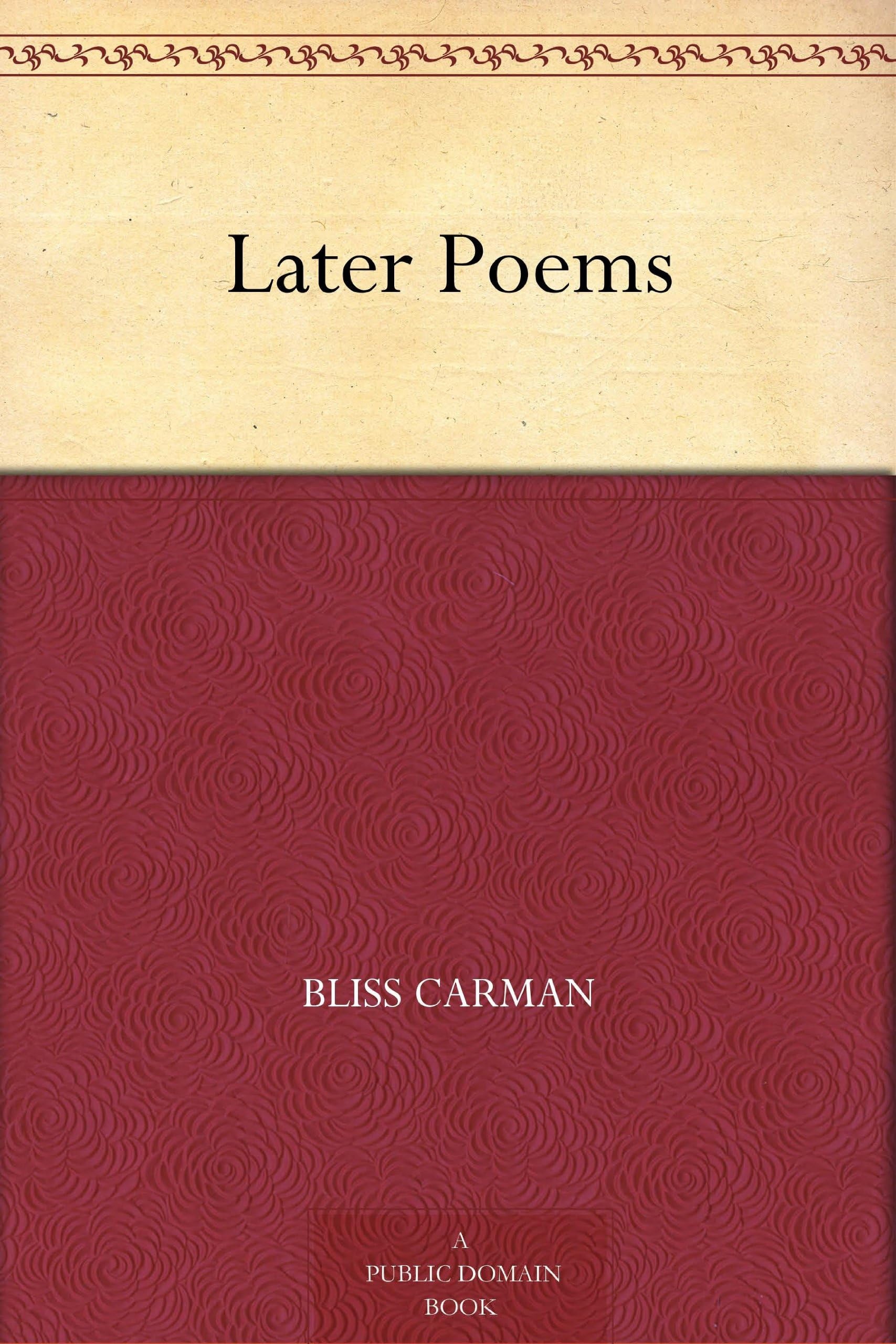 Later Poems