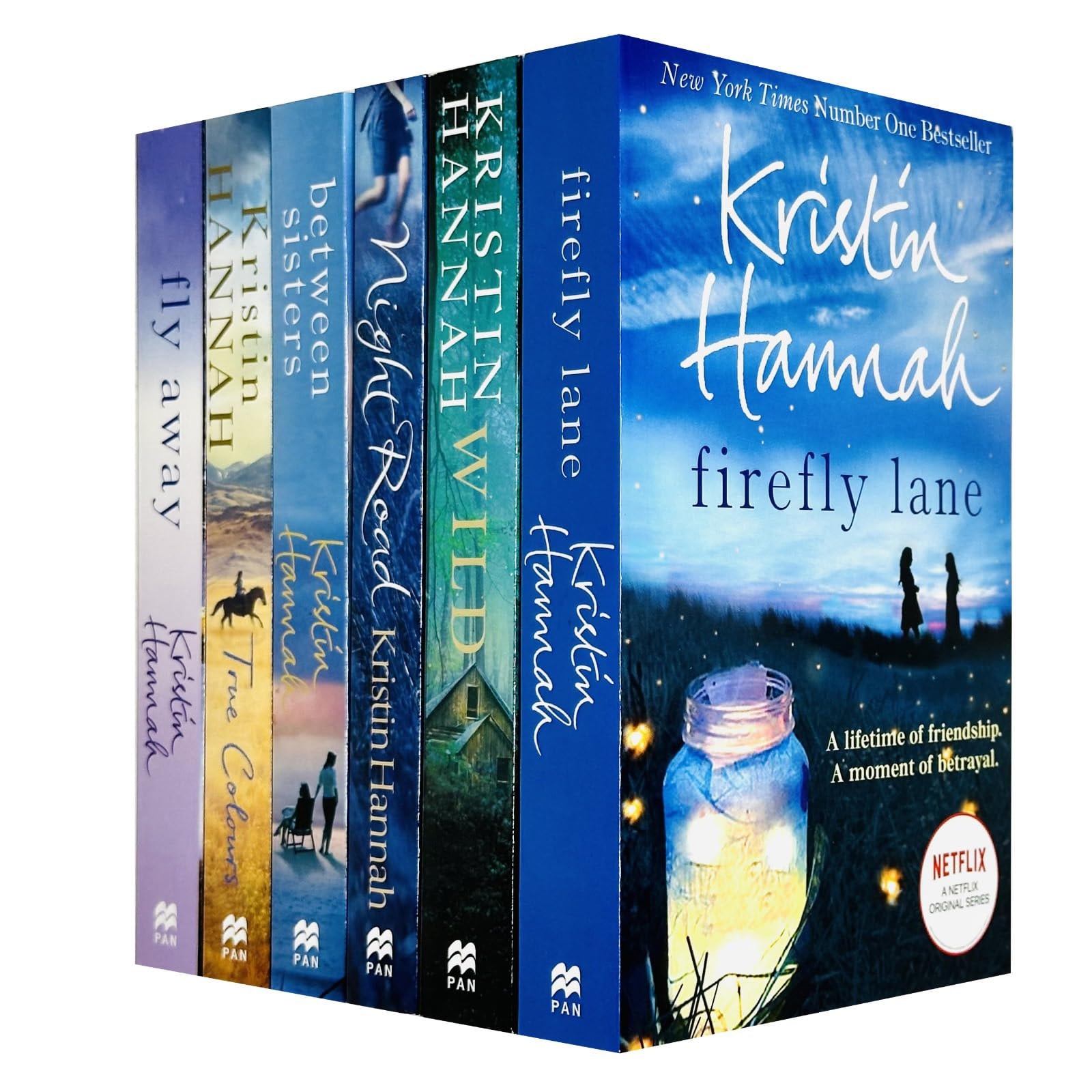 Kristin Hannah 6 Books Collection Set (The Nightingale, The Four Winds, The Great Alone, Winter Garden, Home Front & The Women)