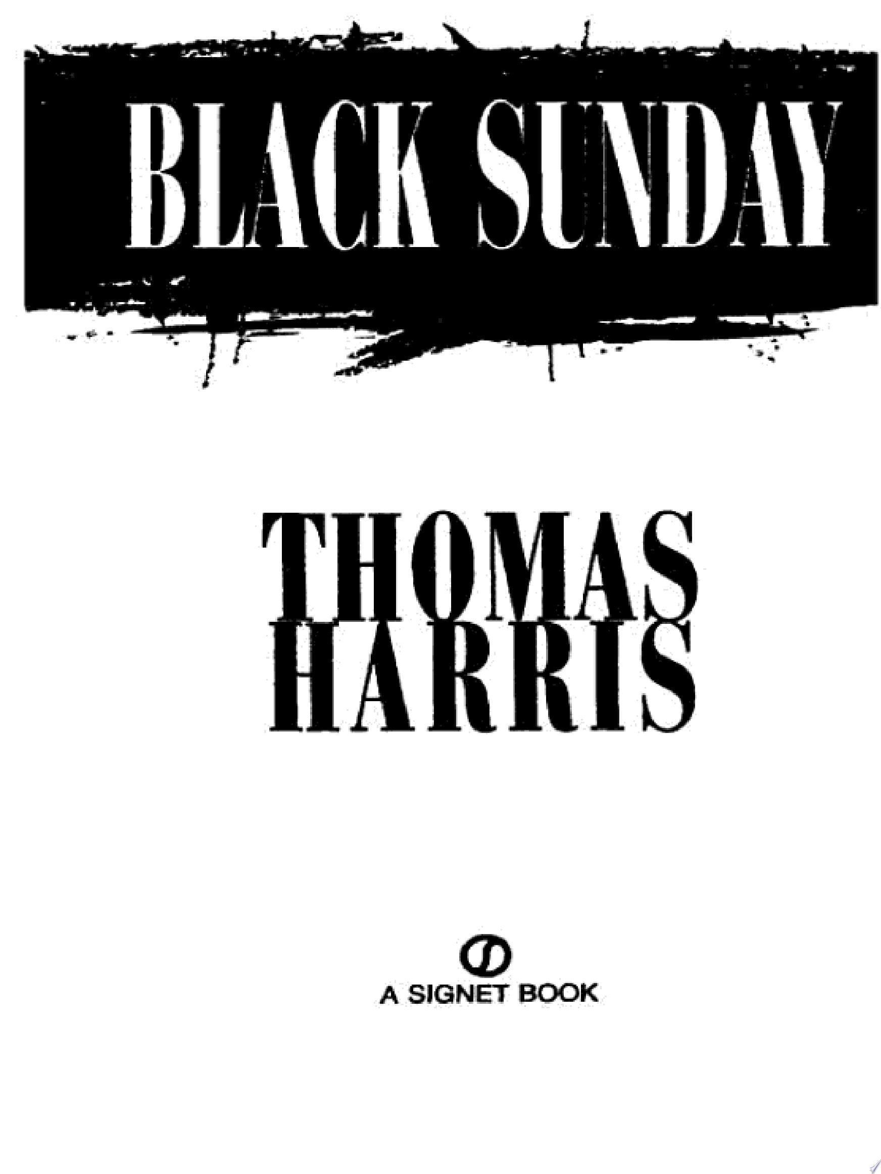 Black Sunday
