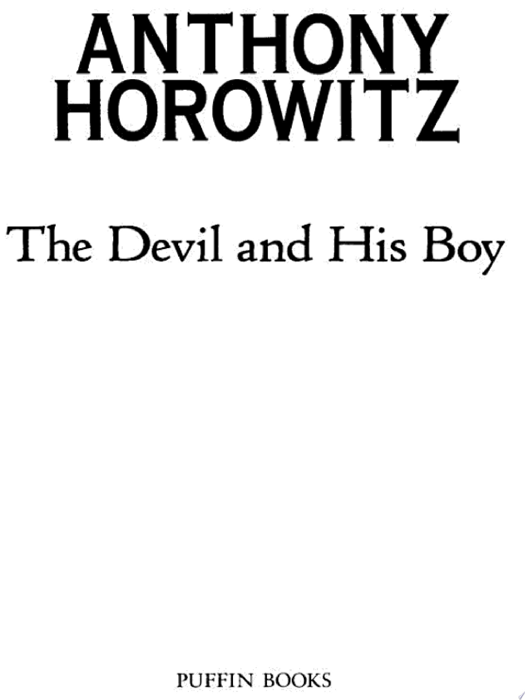 The Devil and His Boy