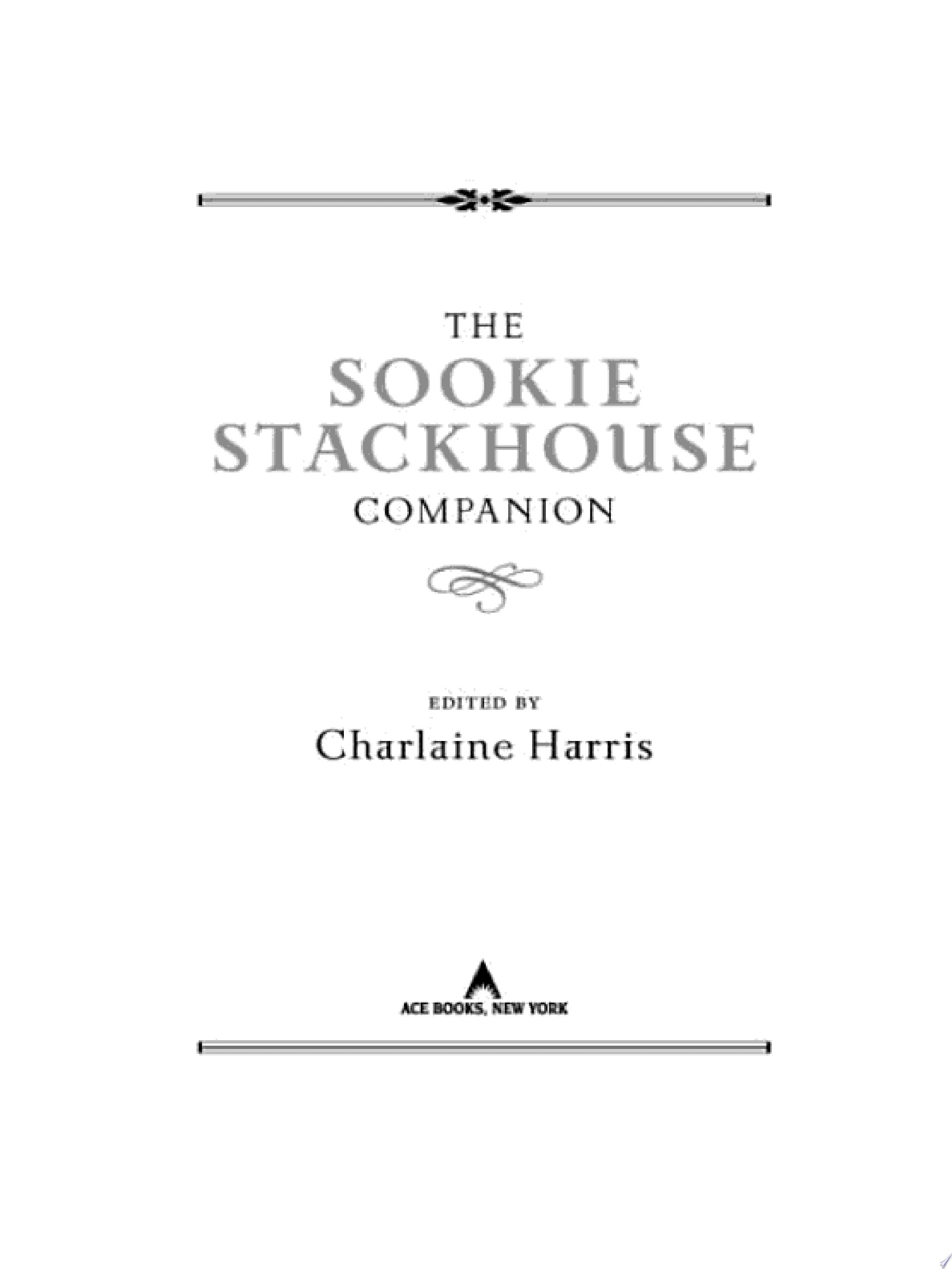 The Sookie Stackhouse Companion