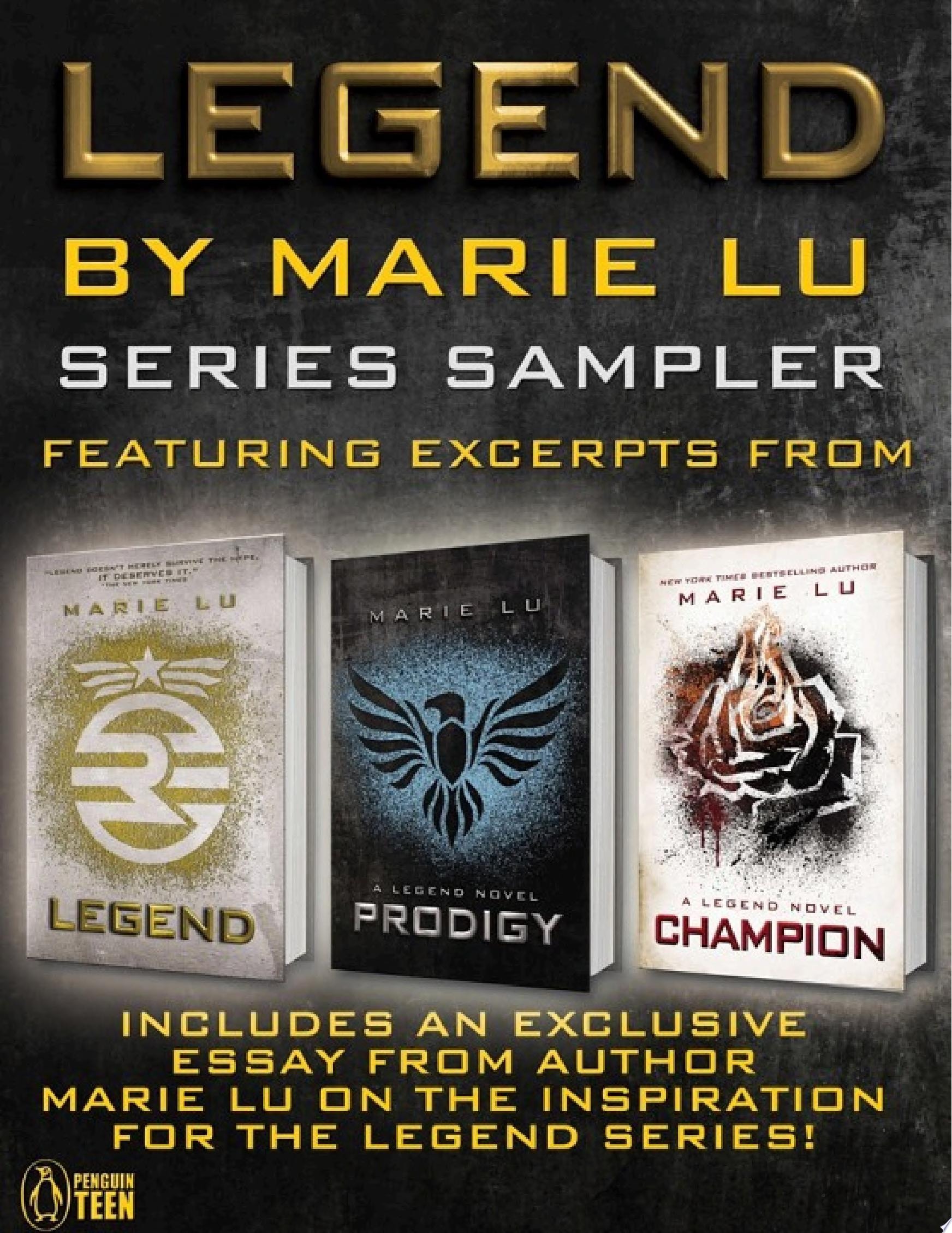 Legend Series sampler featuring excerpts from Legend and Prodigy