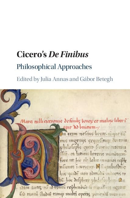 Cicero's De Finibus Philosophical Approaches